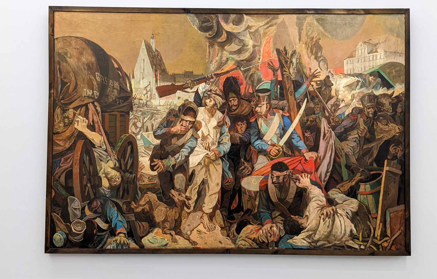 Der Untergang der Napoleonischen Armee in der Völkerschlacht bei Leipzig 1813, 1956