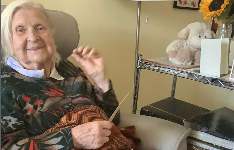 Irene im Alter 101