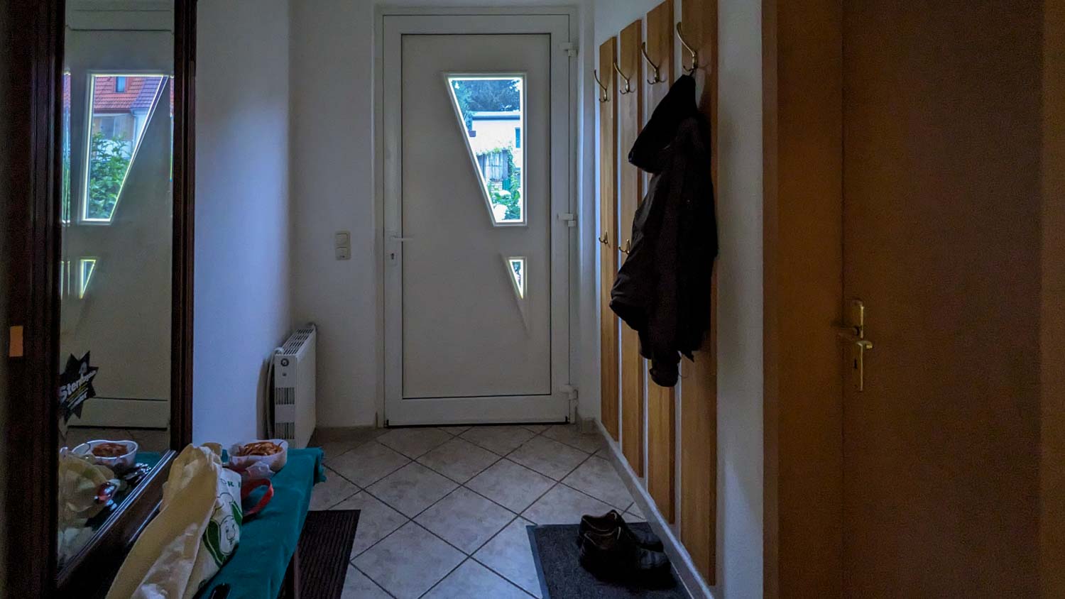 Eine neue Eingangstür