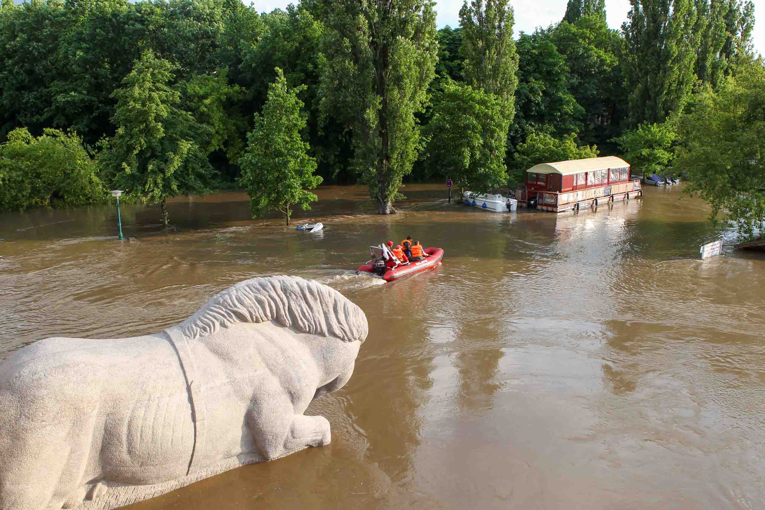 Jahrhunderthochwasser in Halle
