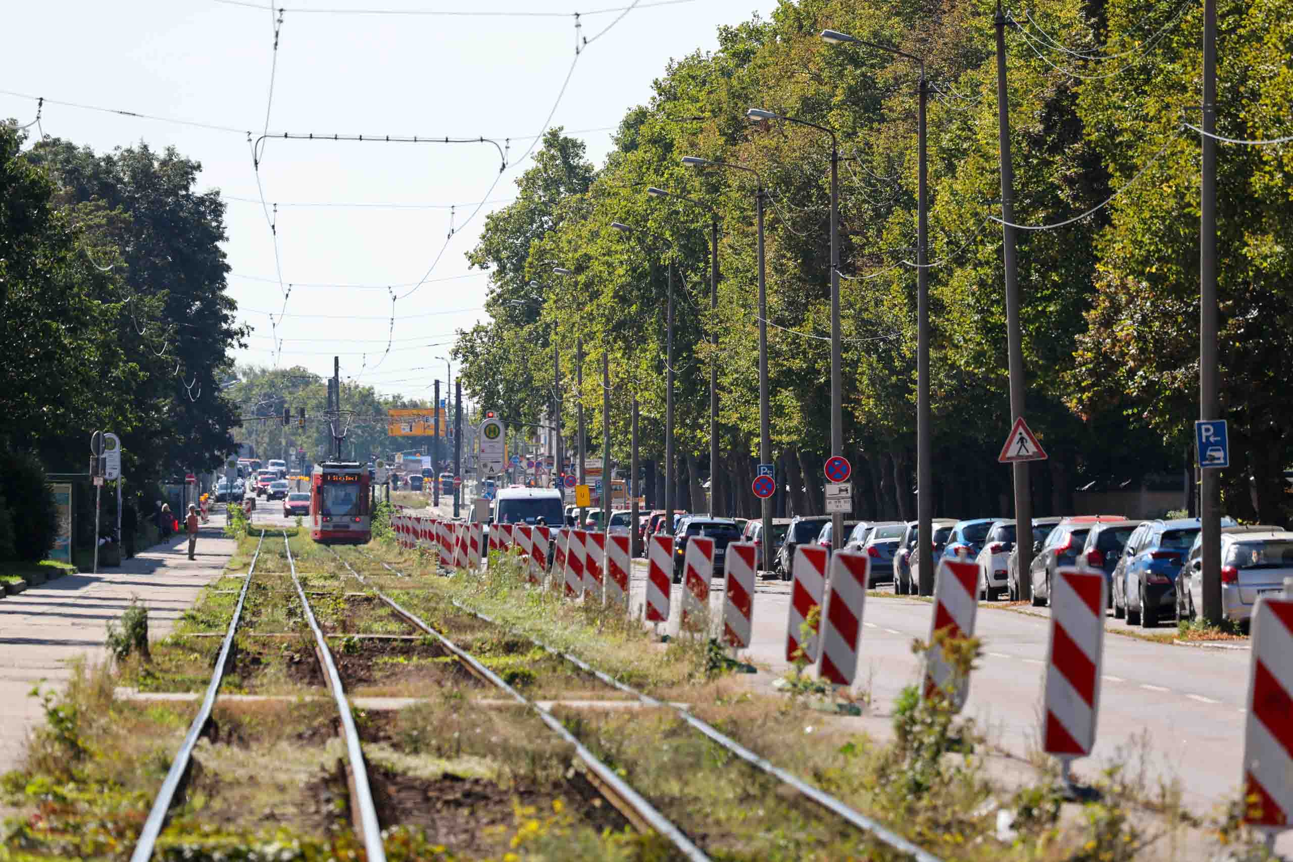 Dessauer Straße vor Umbau 2022