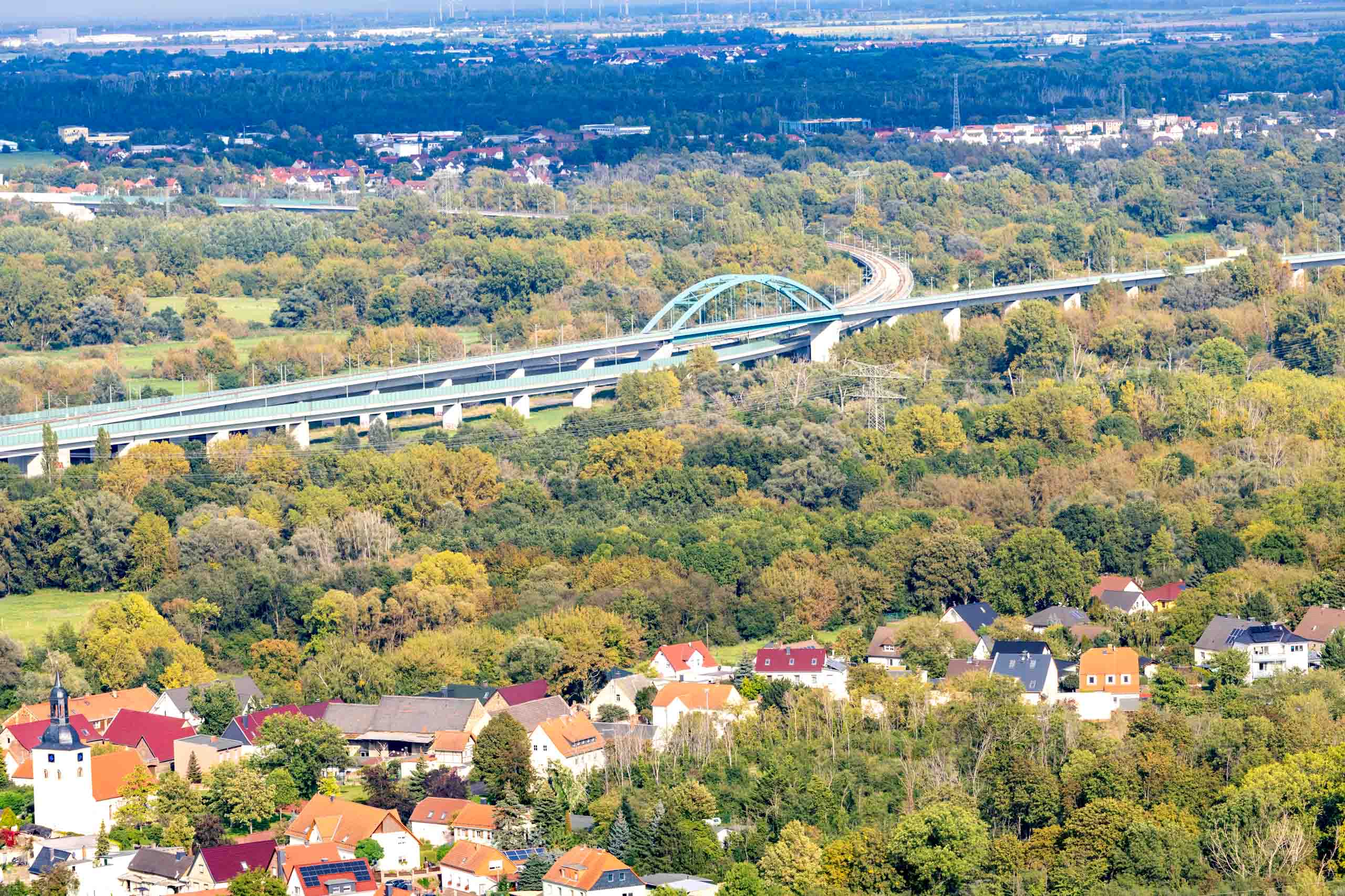 Verzweigung ICE-Strecke Erfurt
