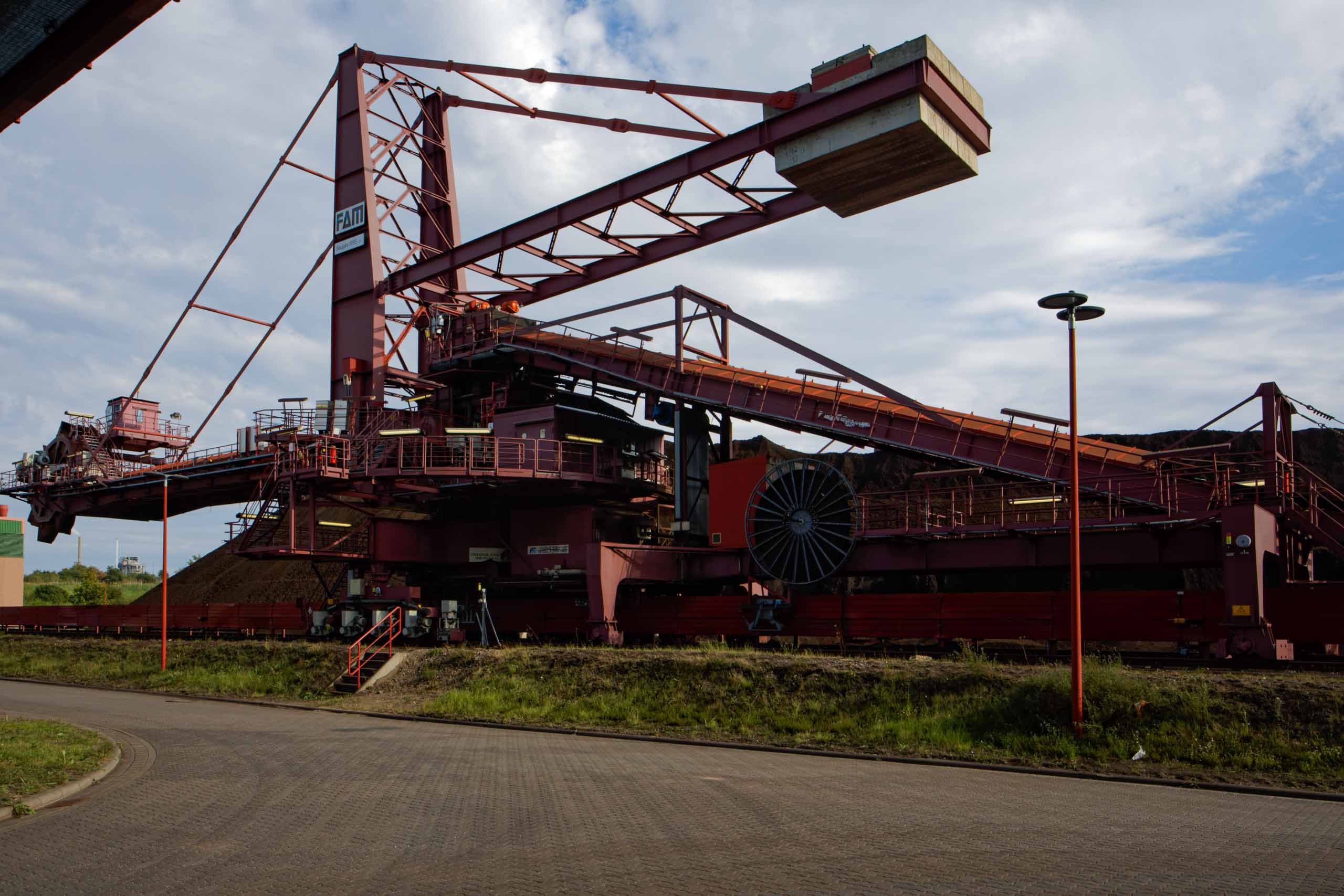 Braunkohlebagger / Zwischenlagerung