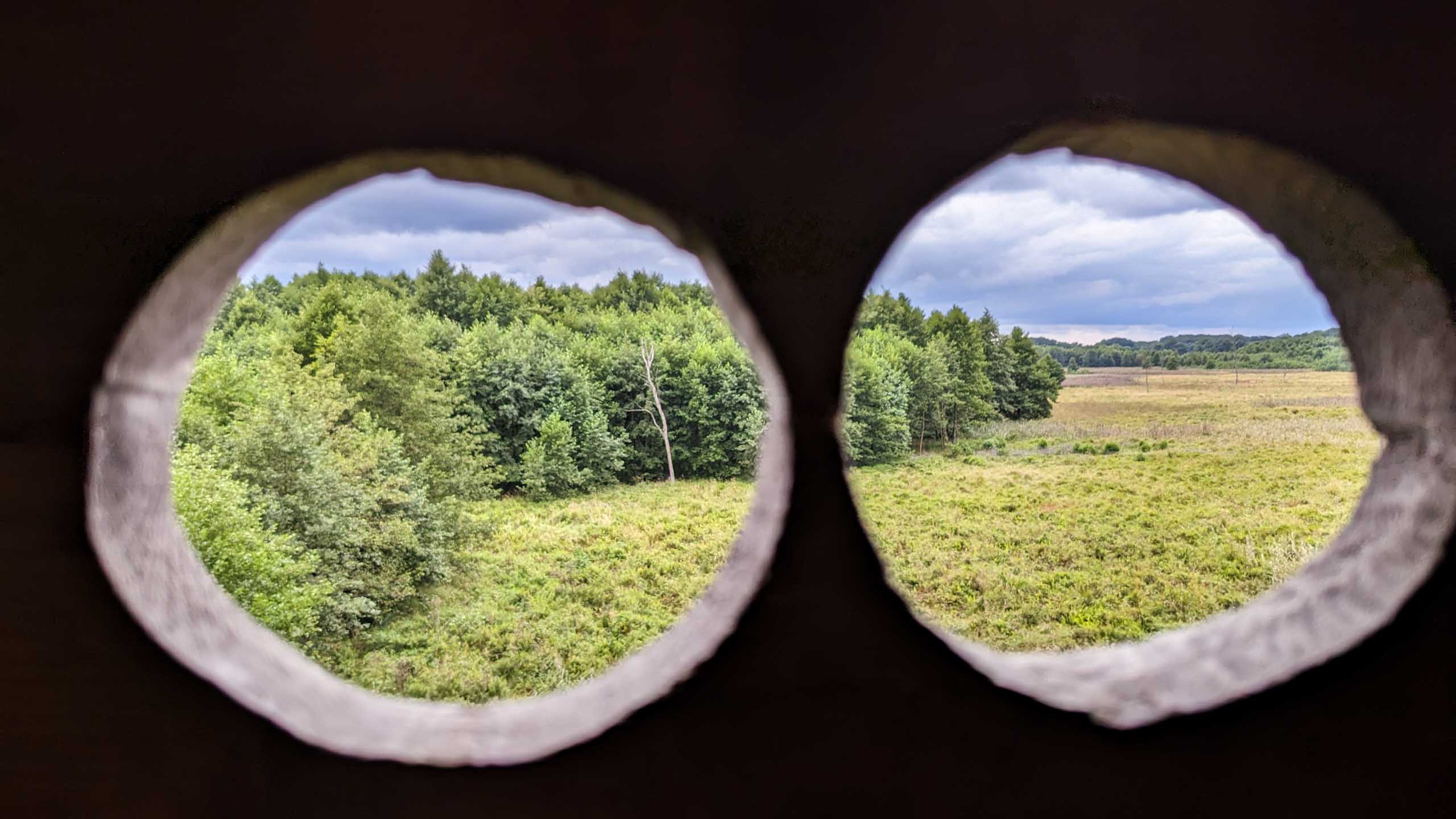 Doppelter Durchblick