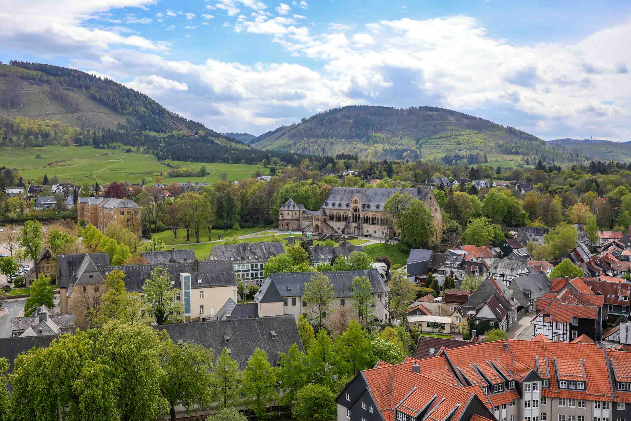 Blick zur Kaiserpfalz