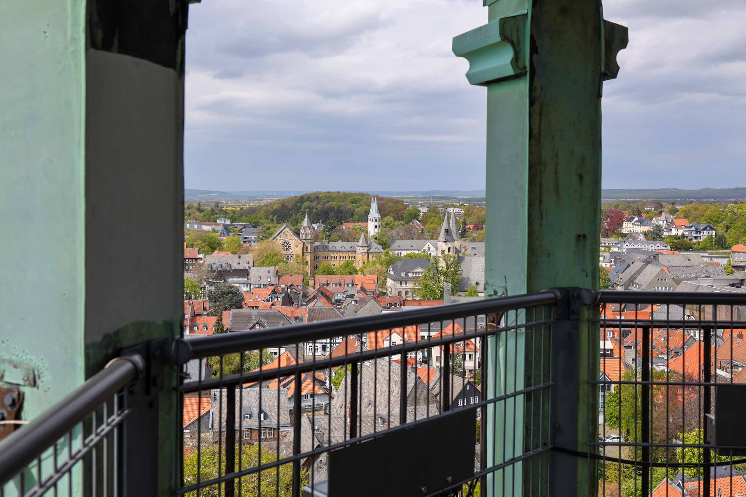 Auf dem Turm der Marktkirche Goslar St. Cosmas und Damian