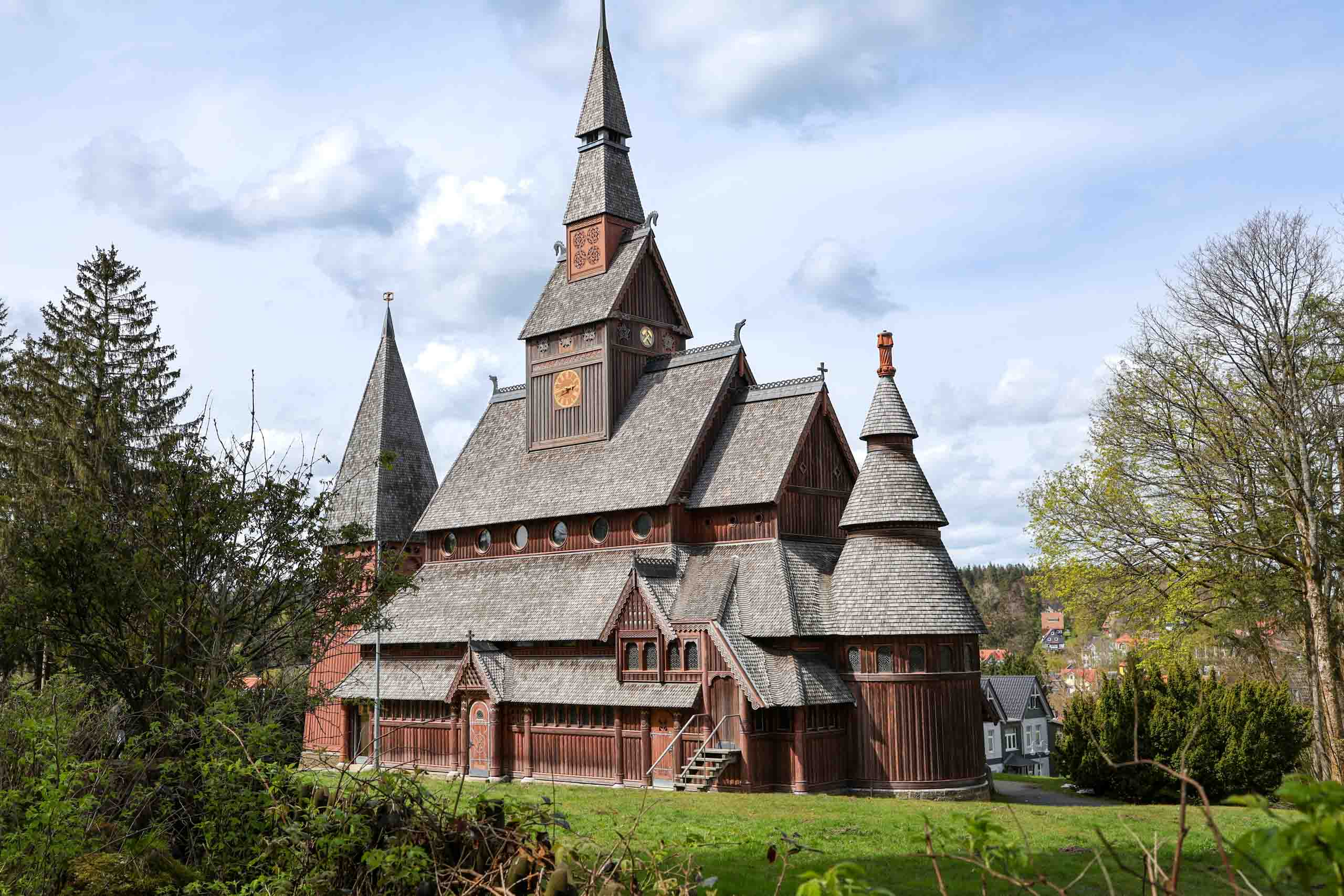 Sie ist die einzige Stabkirche Deutschlands