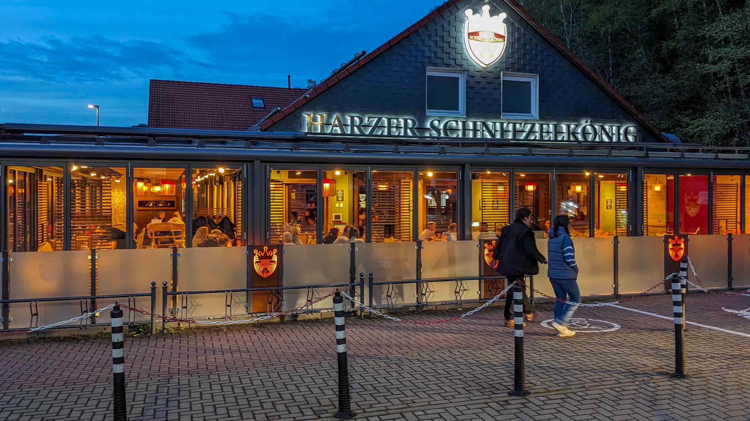 Abendessen satt mit Schnitzel in 250/500/1000 g