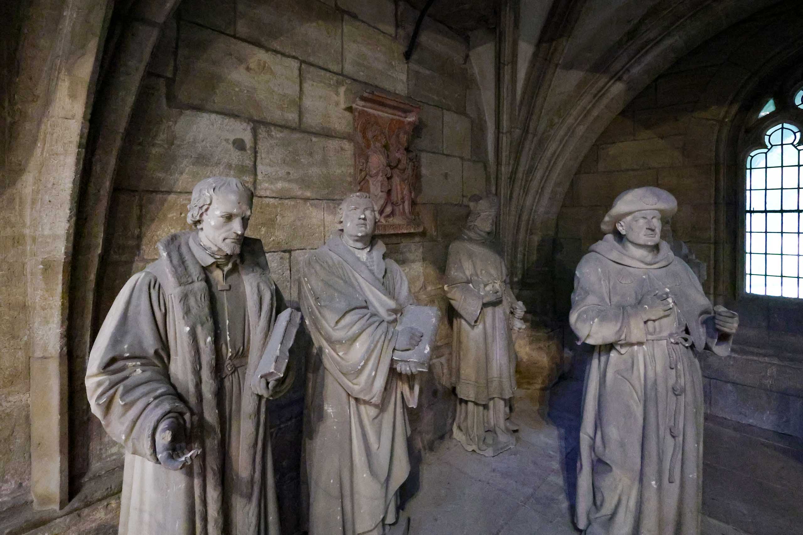 Melanchthon und Luther im Dialog