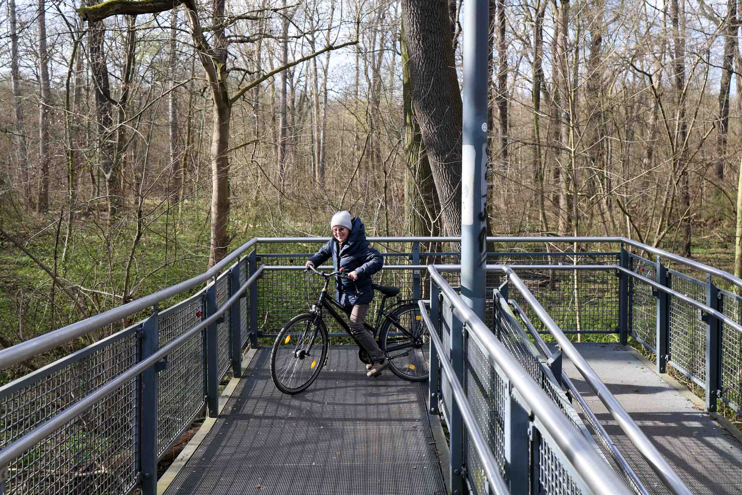 Auffahrt möglichst ohne Abstieg