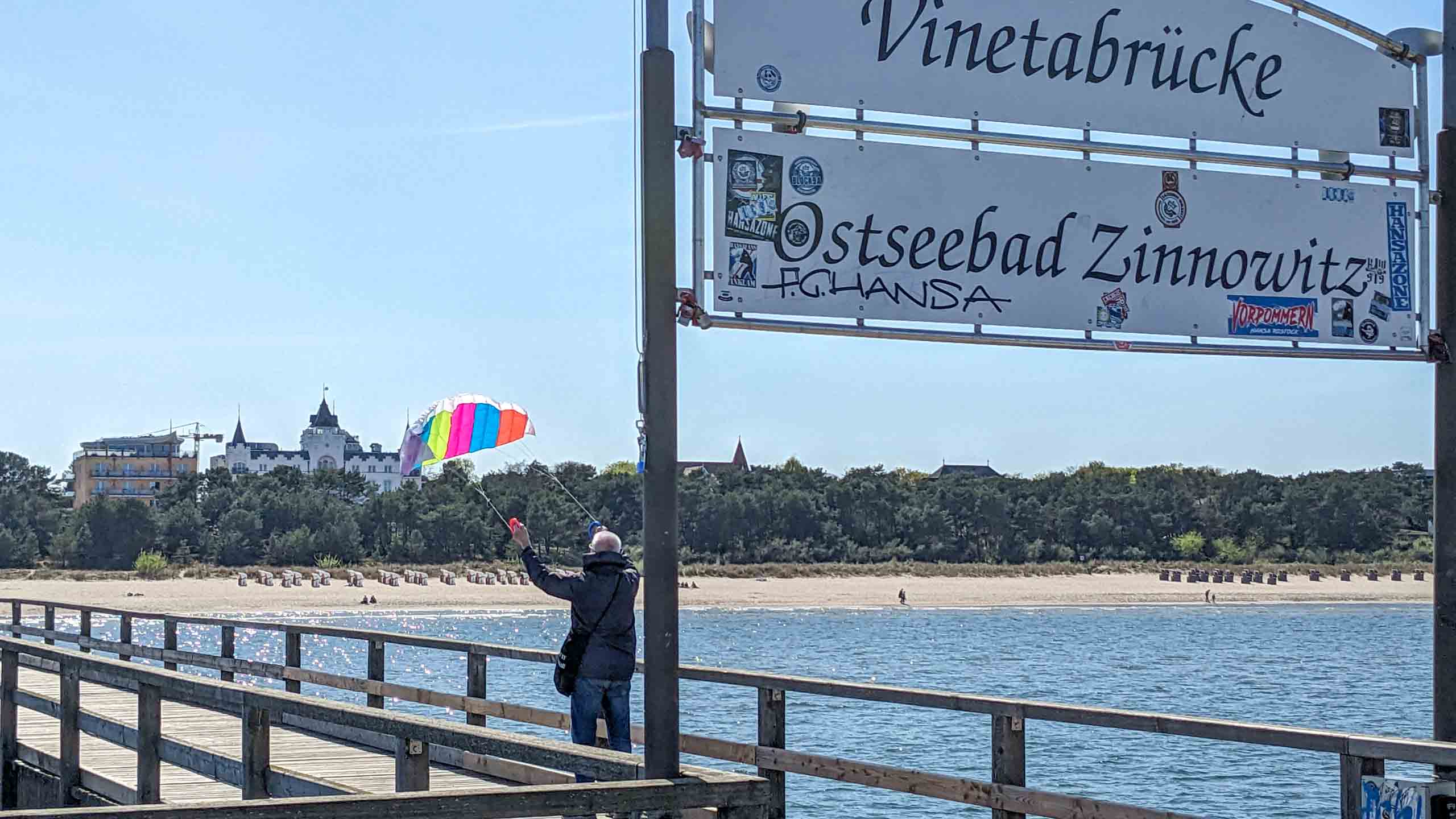 Ankunft in Zinnowitz