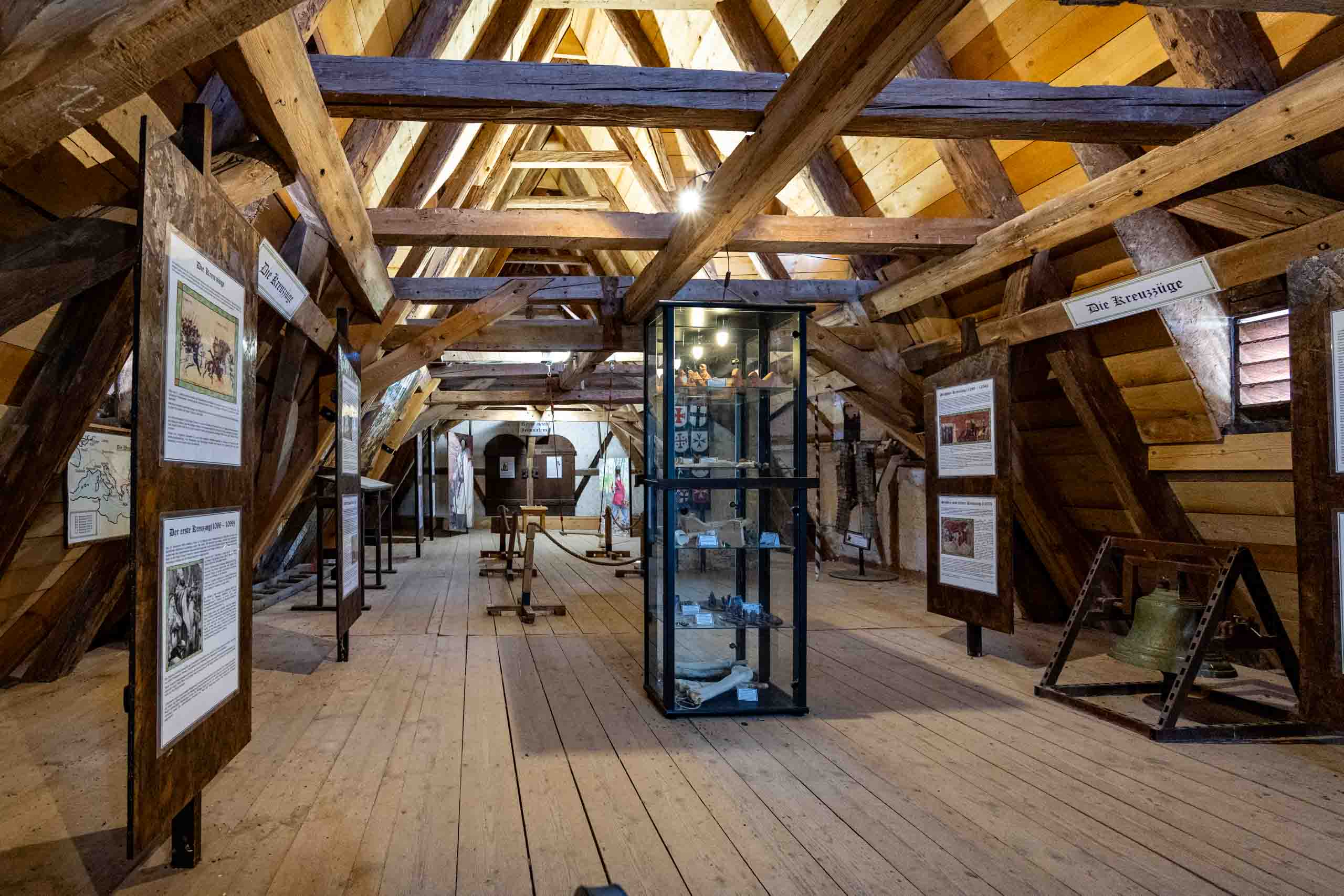 Jeder Winkel wird erkundet