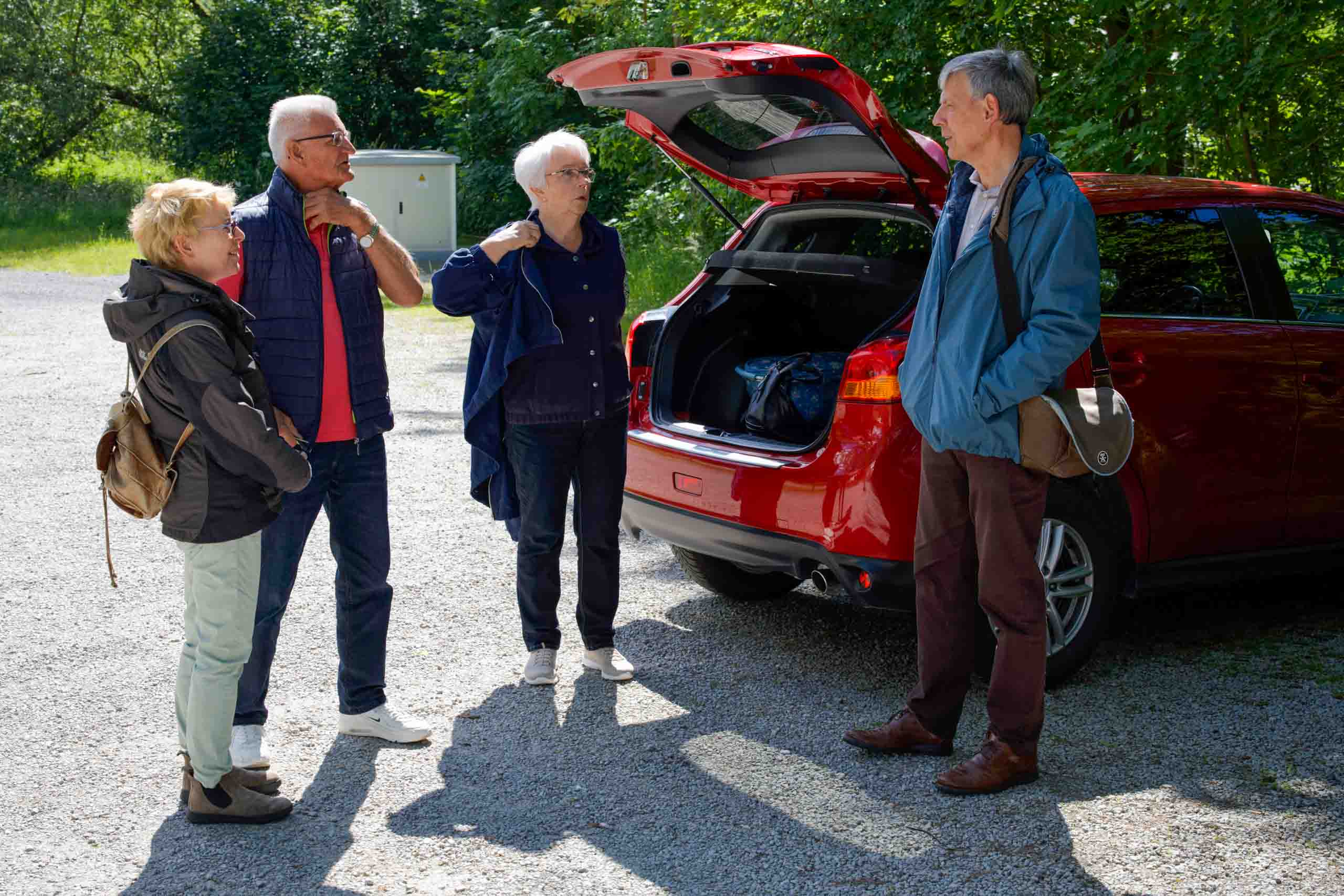 Alle da - los geht´s