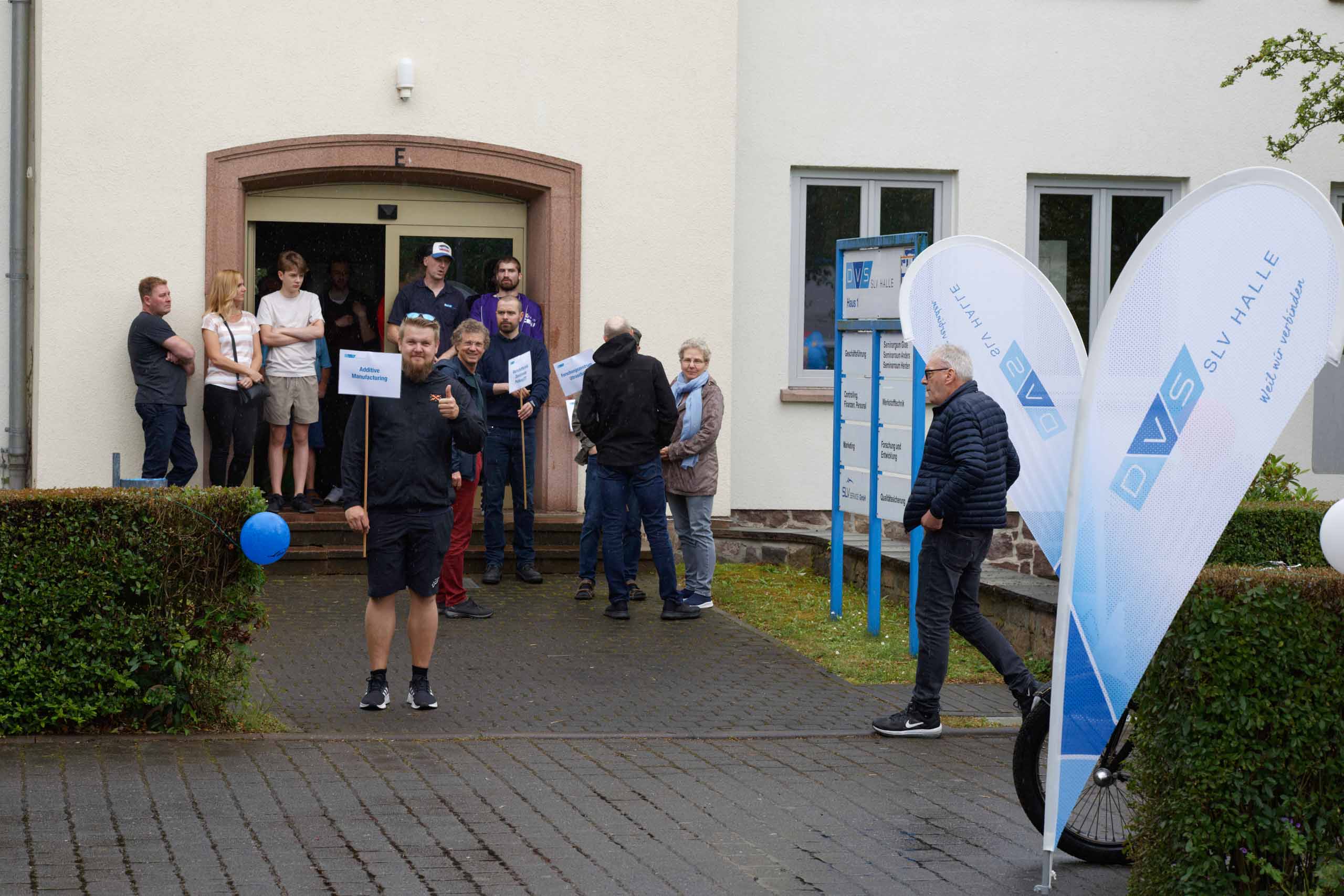 Treffpunkt für die verschiedenen Führungen