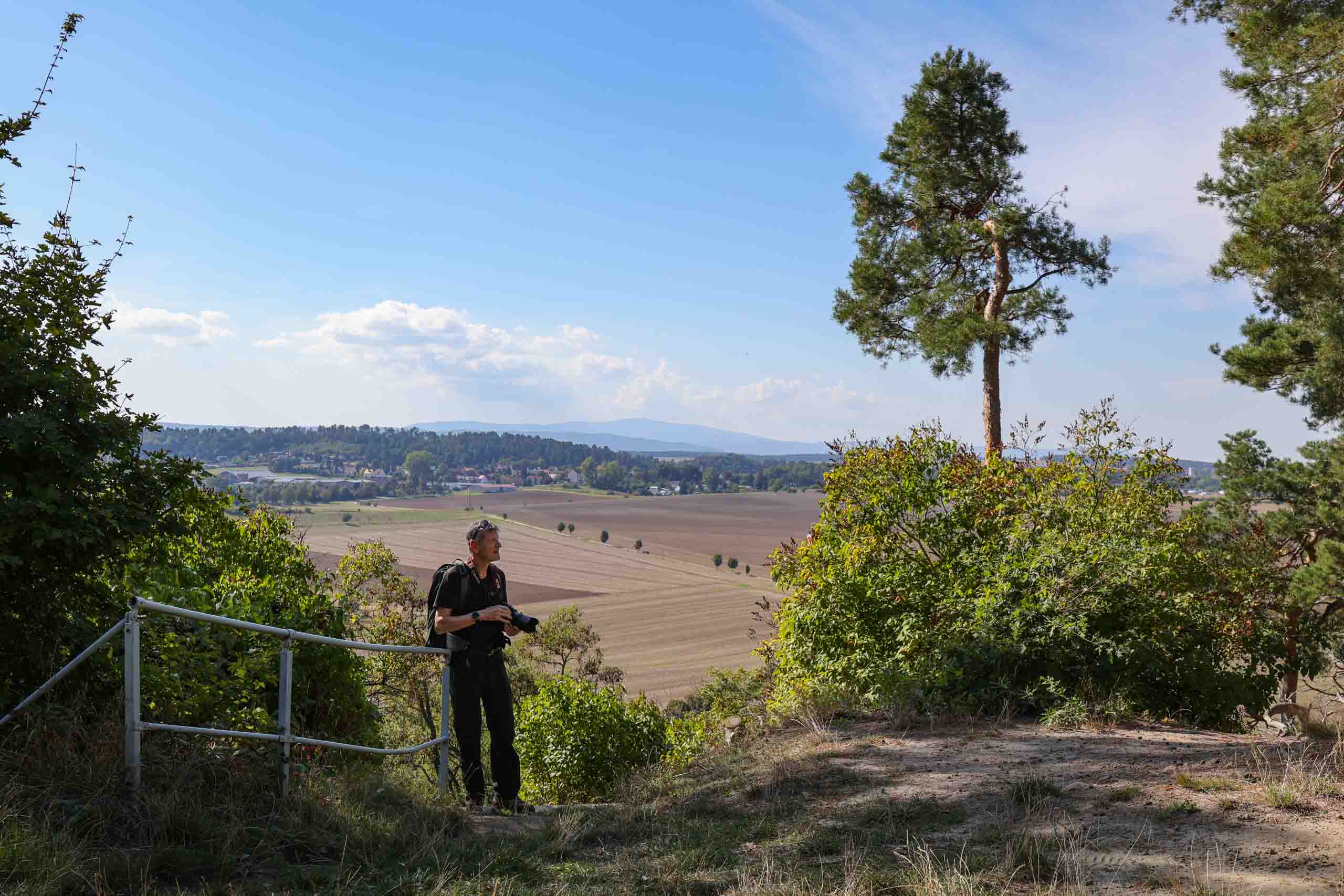 Blick zu Uwe und dem Brocken