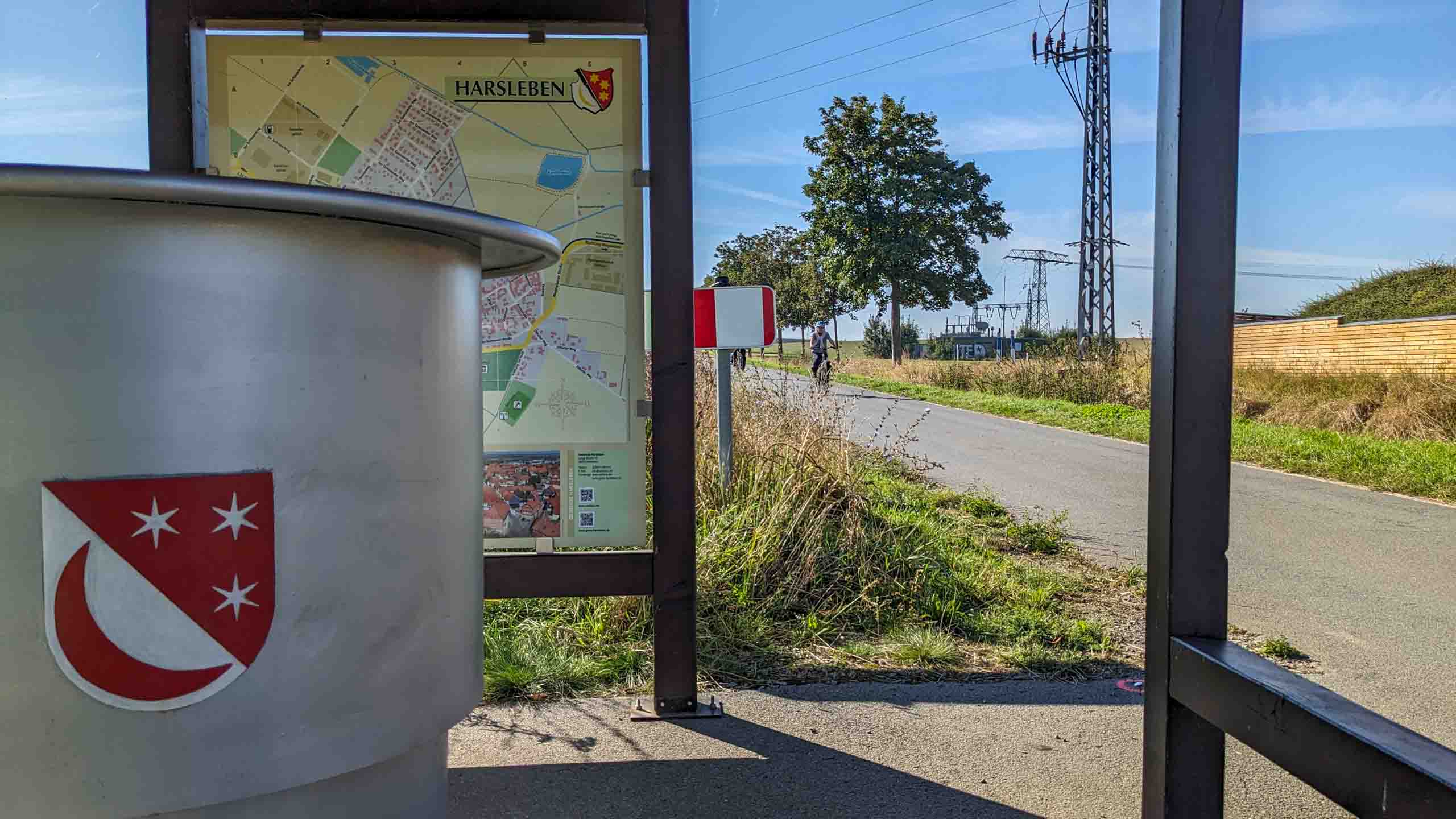 Harsleben mit Radlerrast