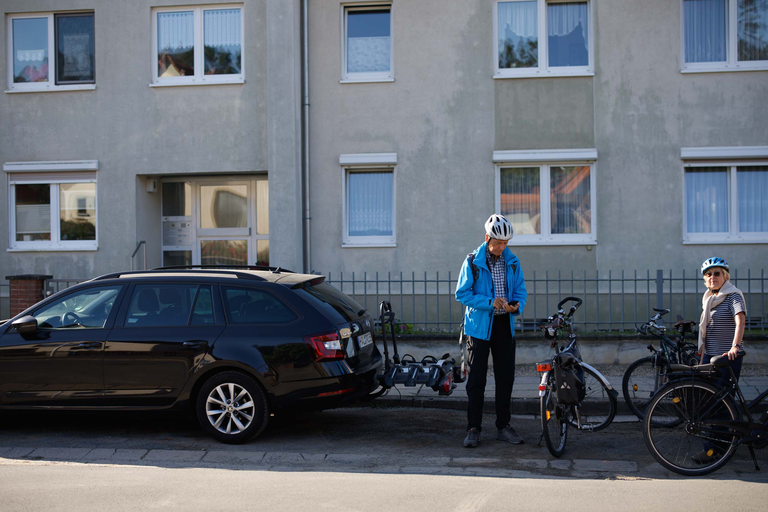 Navigation und Tracker werden gestartet