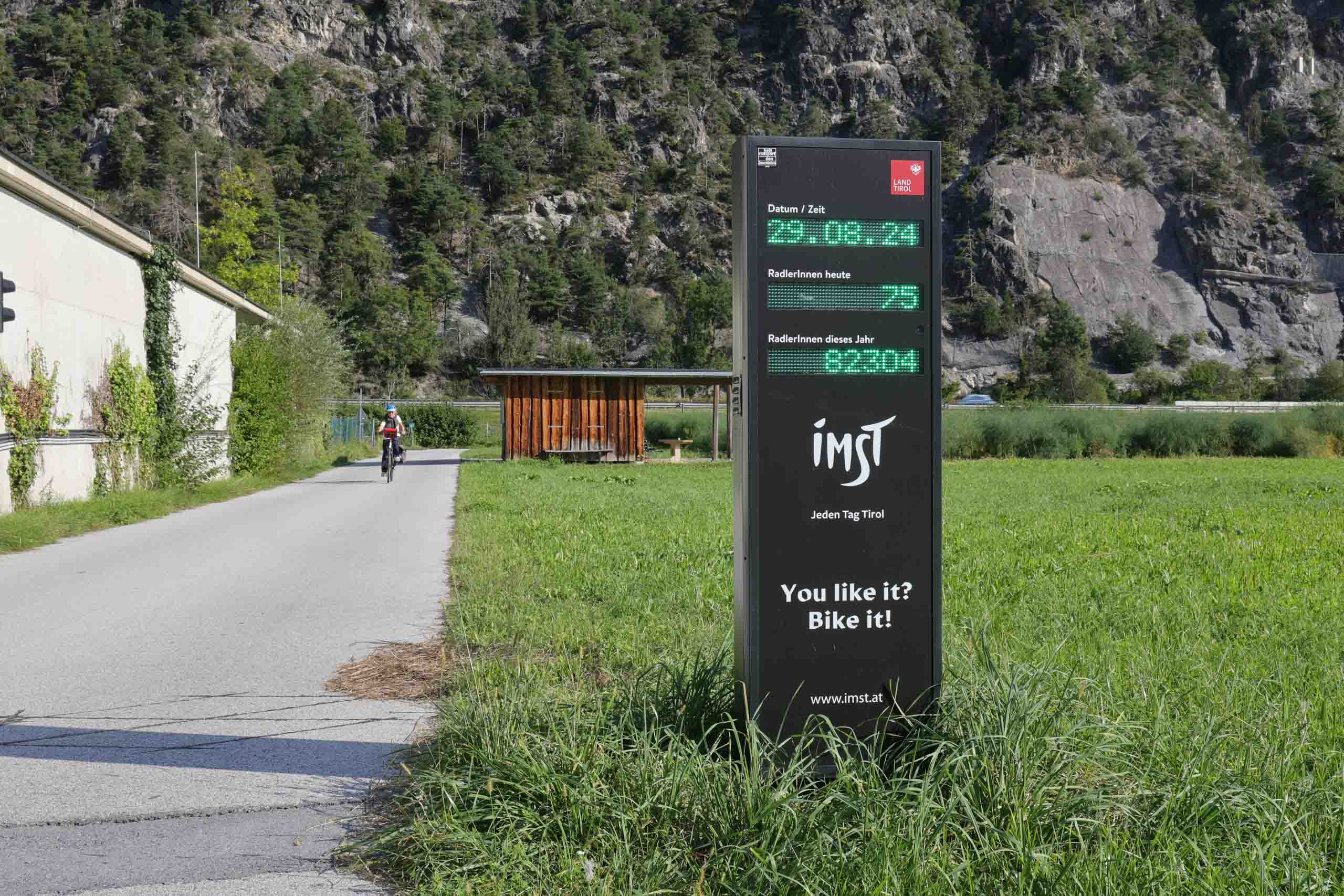 Wir waren die fahrende Nummer 64 bis 76