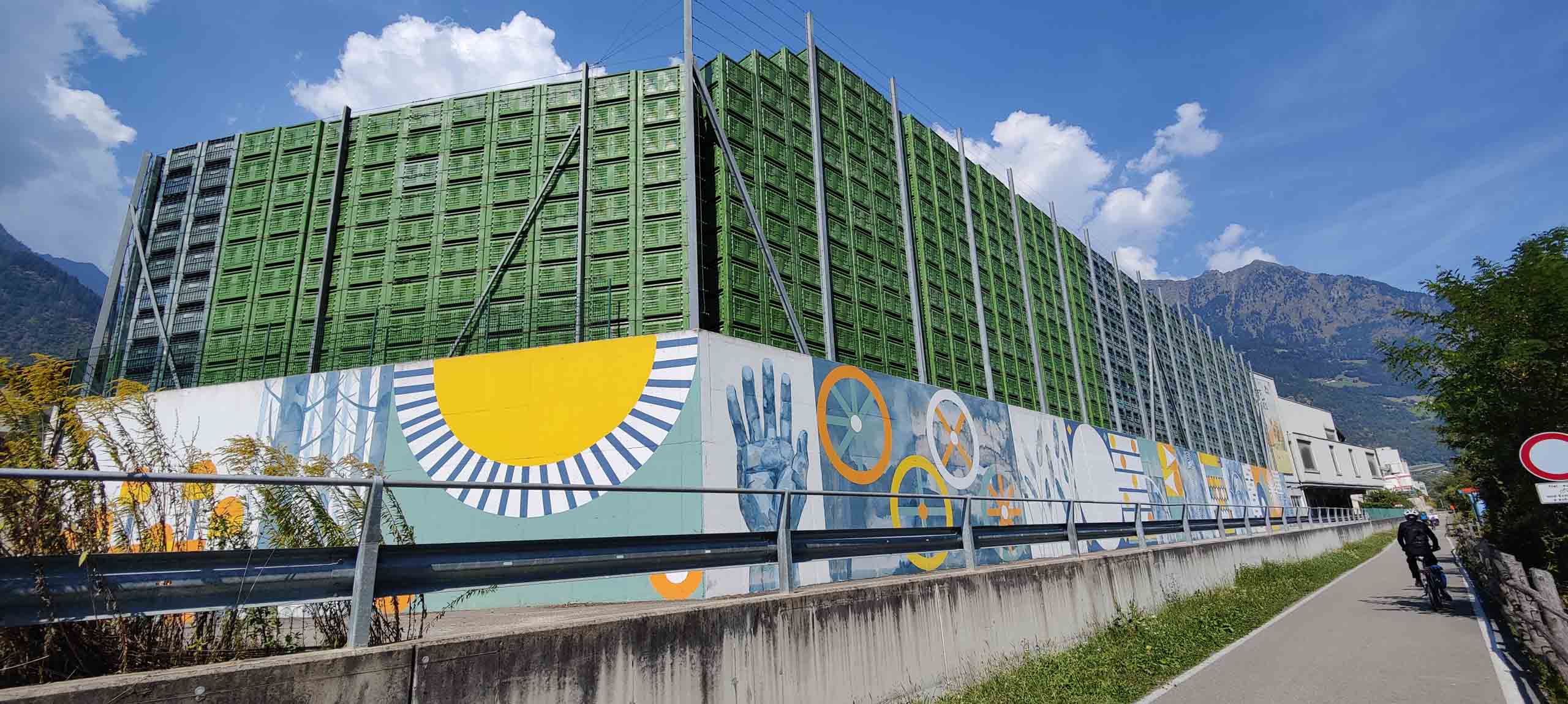 Jährlich reifen ca. 950.000 Tonnen Äpfel in Südtirol