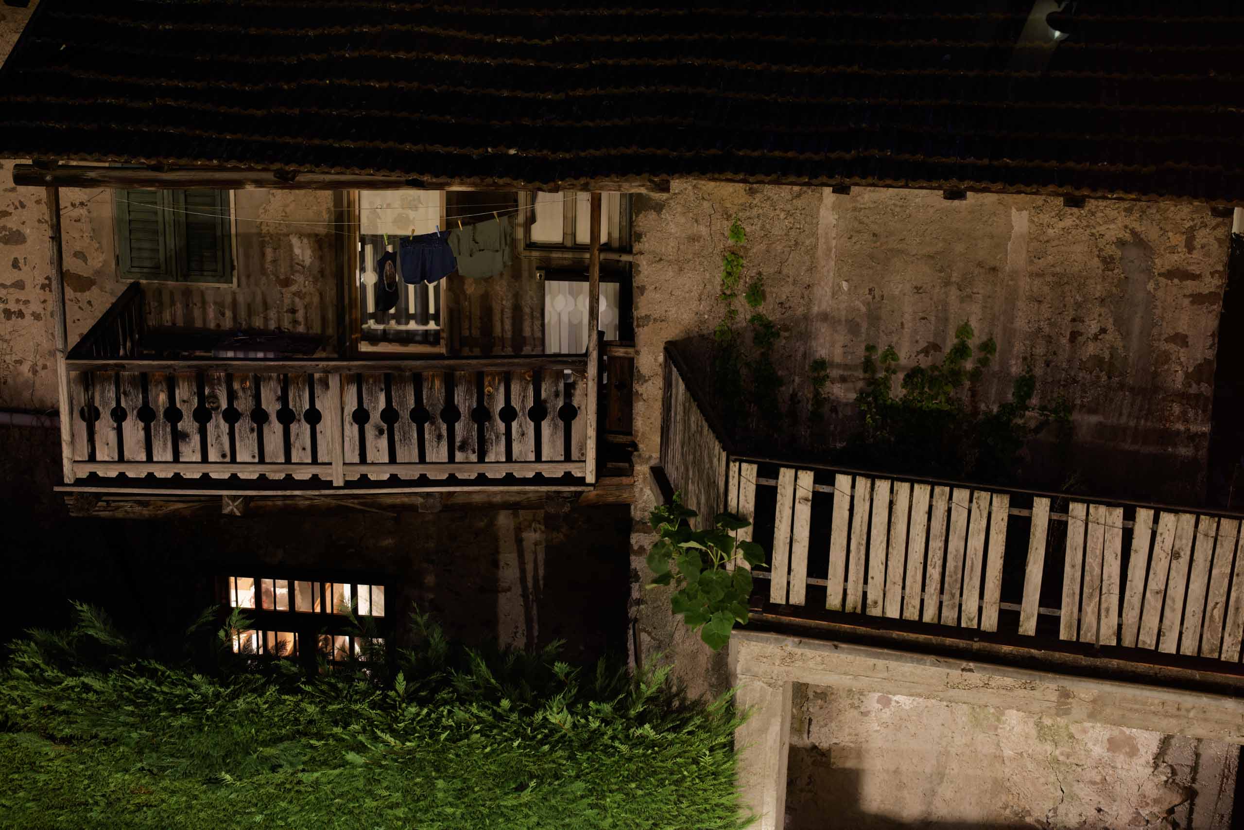 Unten ist der "Tschurtsch Keller"