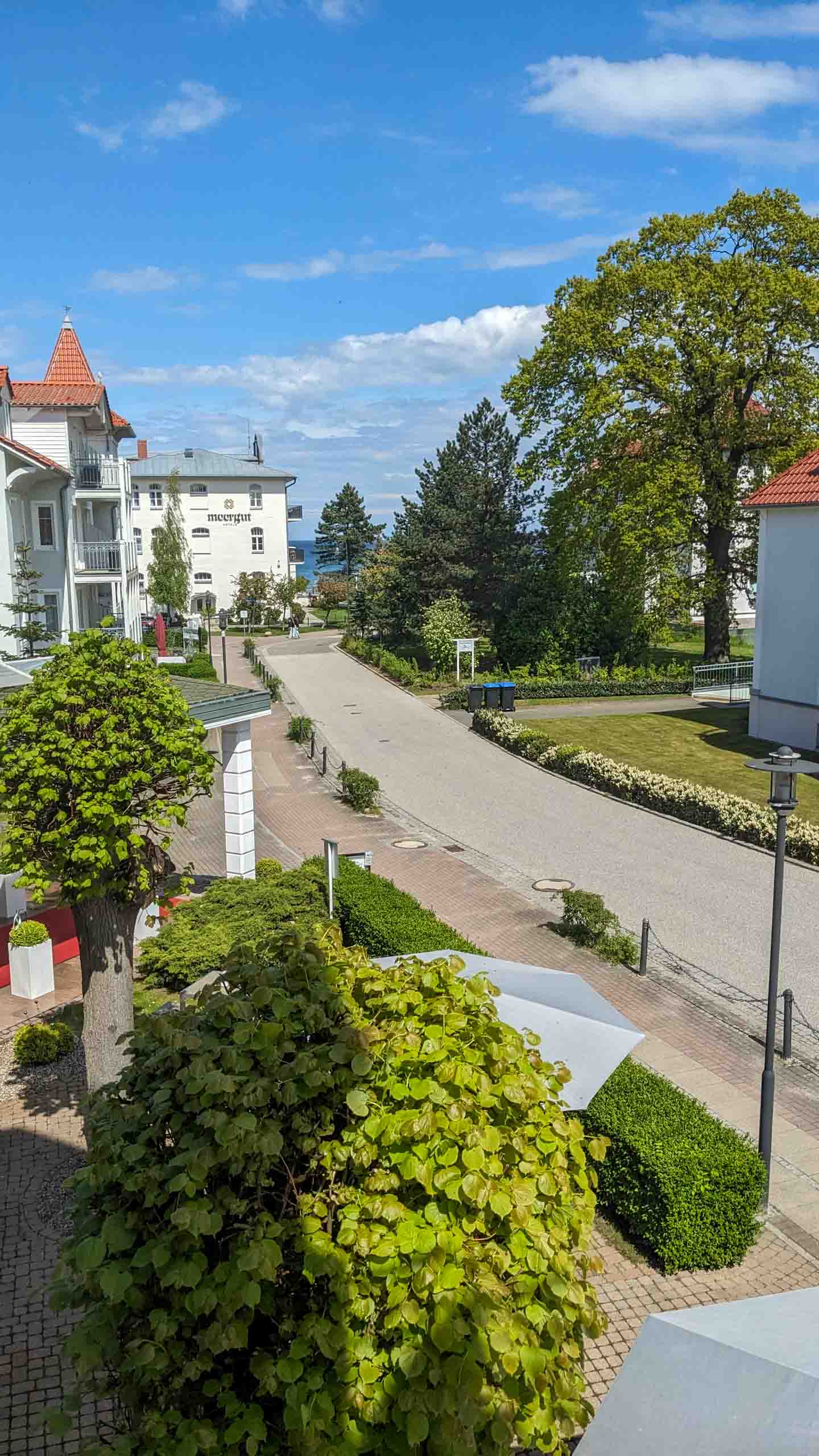 Seitlicher Meerblick