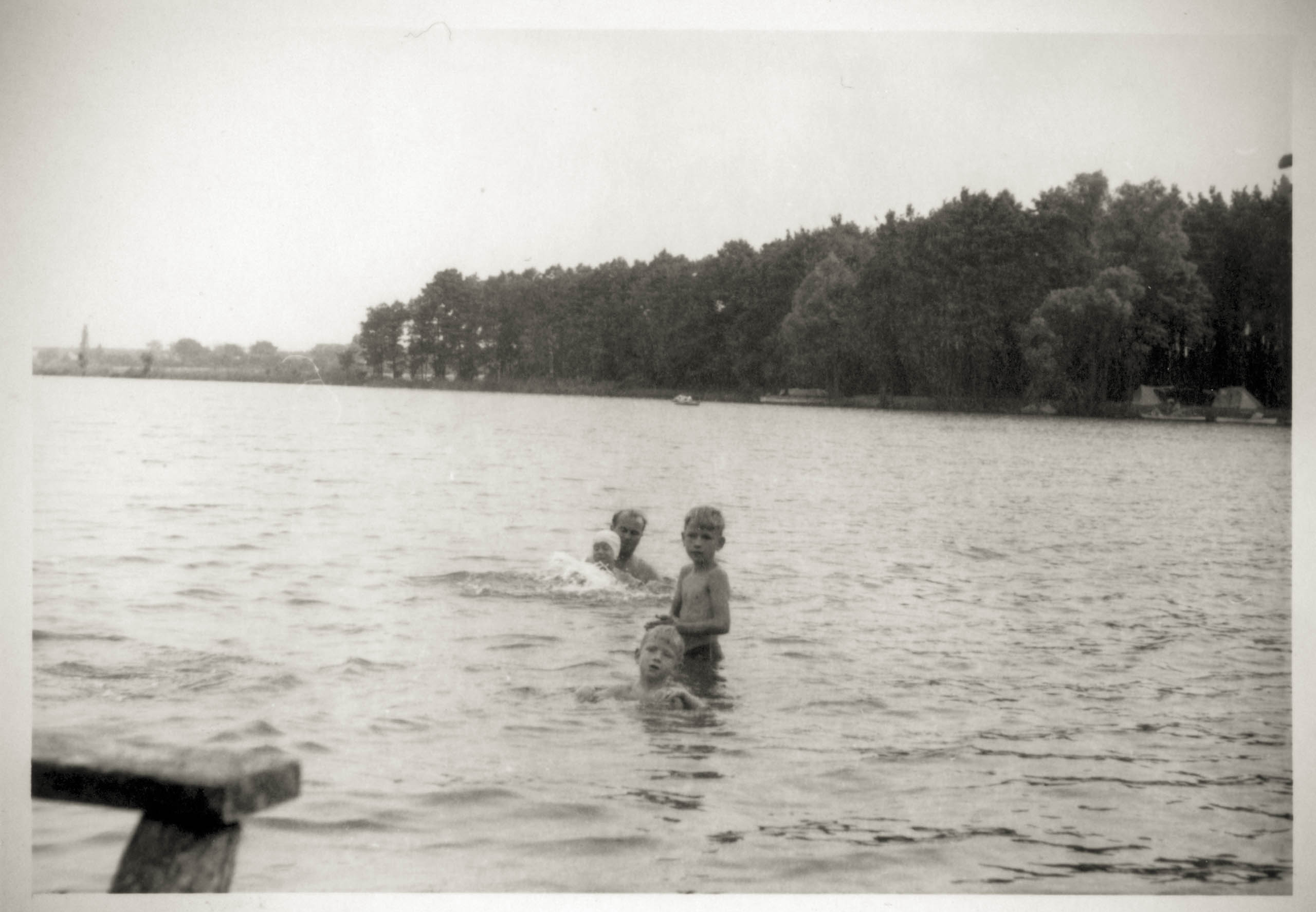 Peter und Uwe im Vordergrund