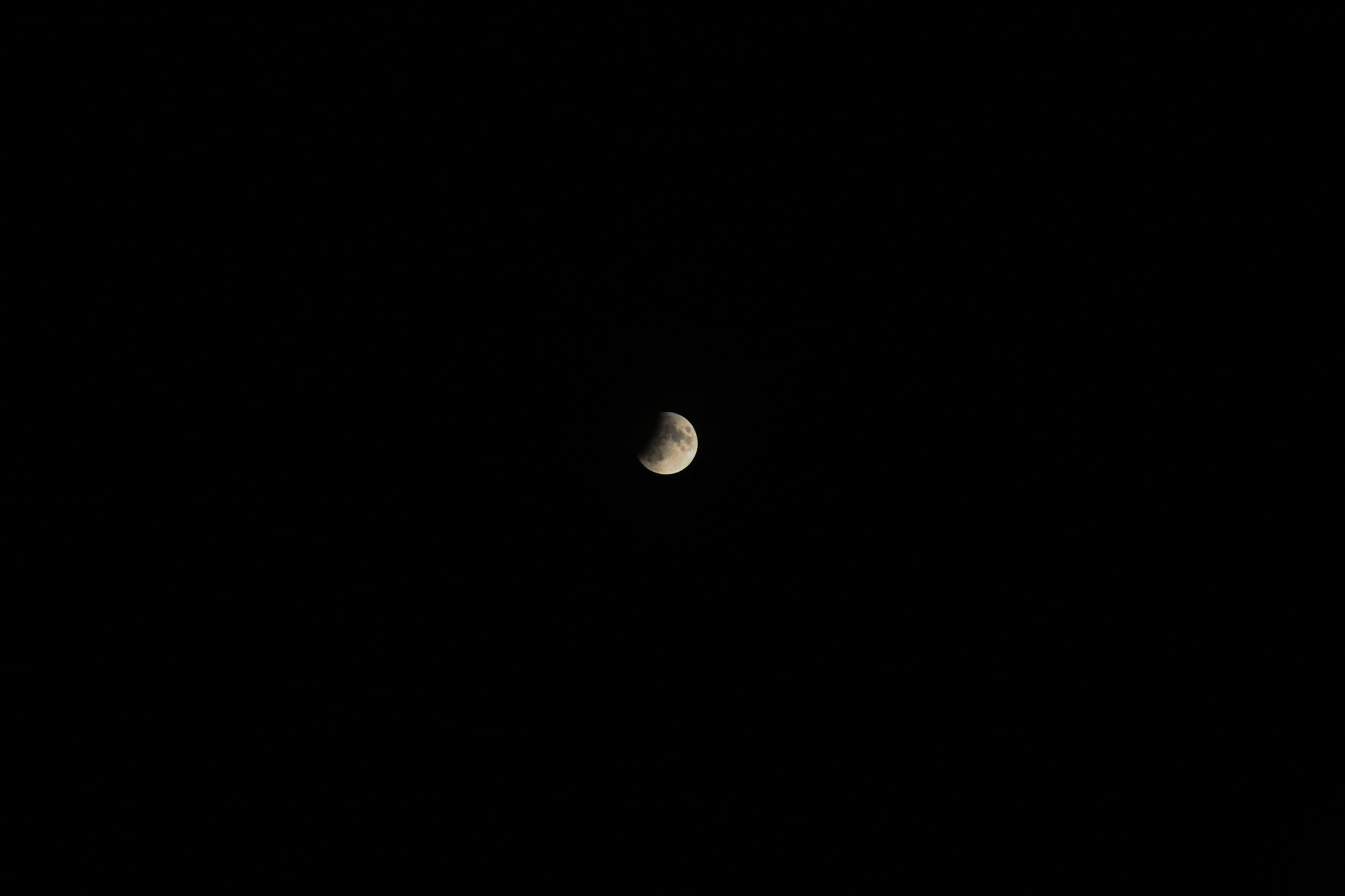 Partielle Mondfinsternis 16.7.2019