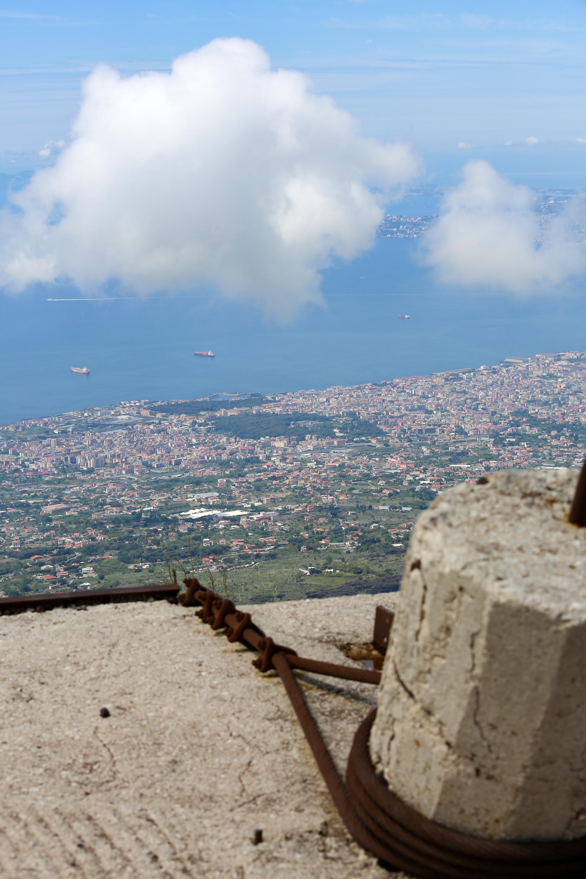 Permanente Kontrolle der Vulkantätigkeit