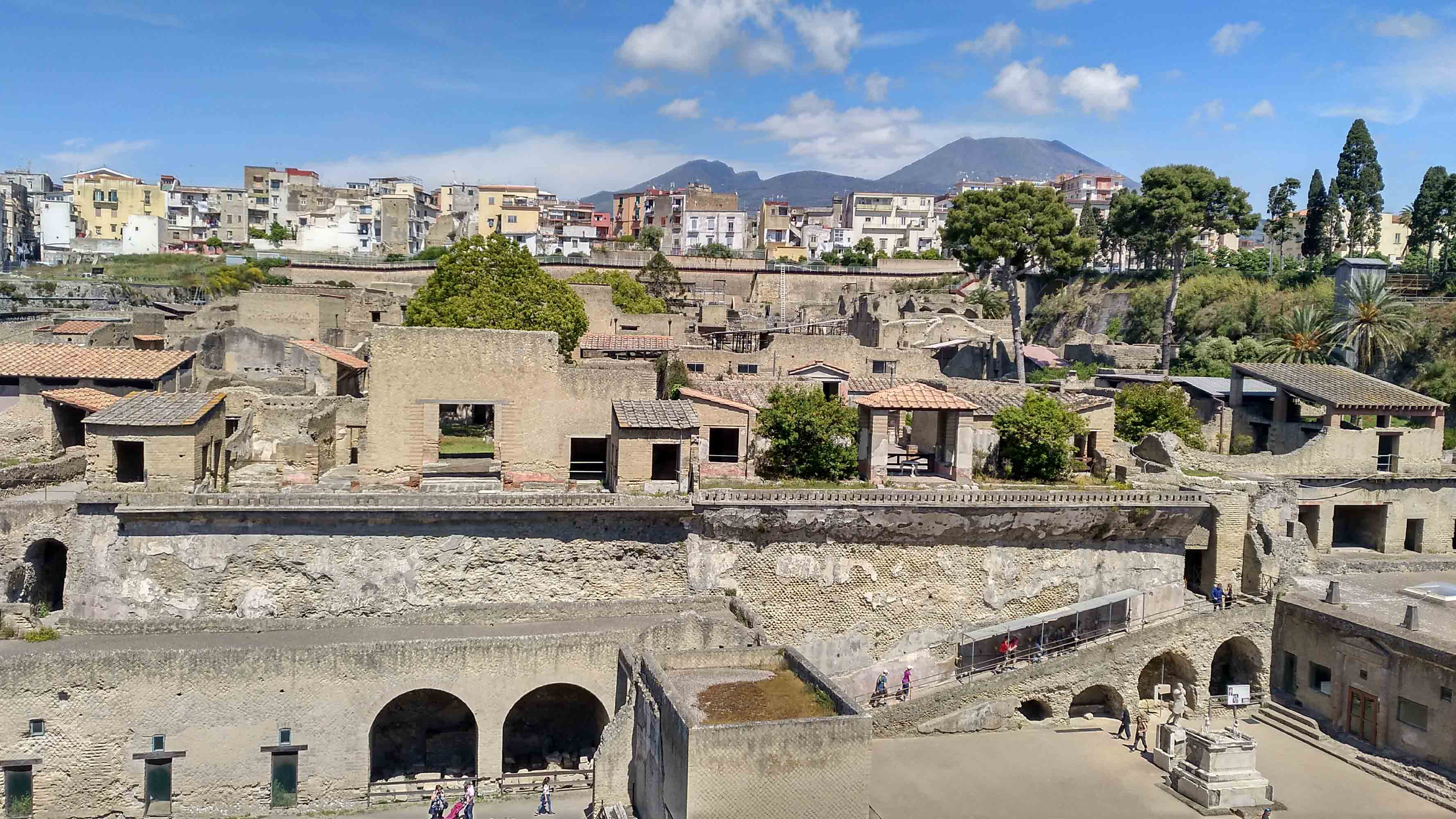 Ercolano neu  und Herkulaneum alt