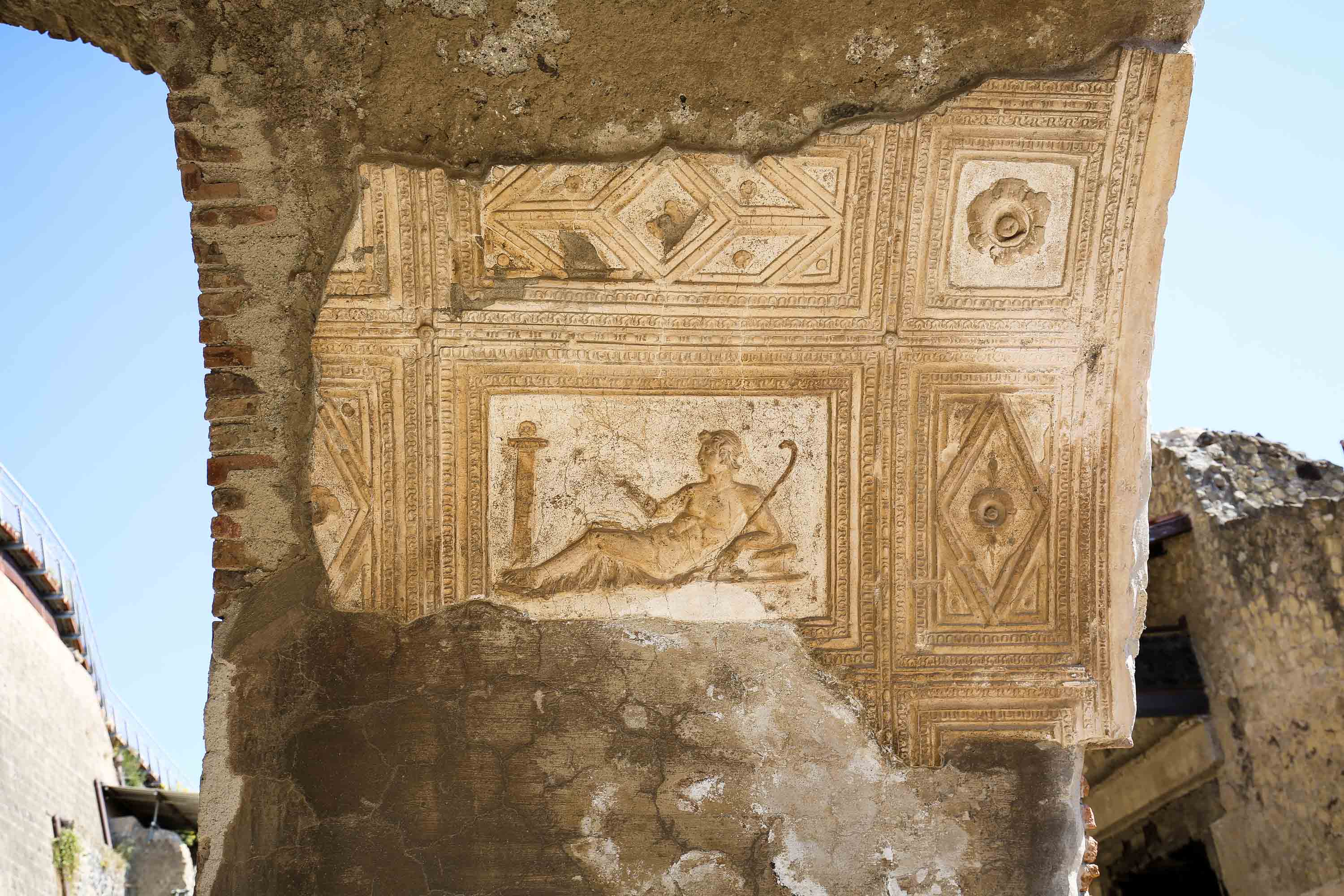 Auch schon damals Kunst am Bau