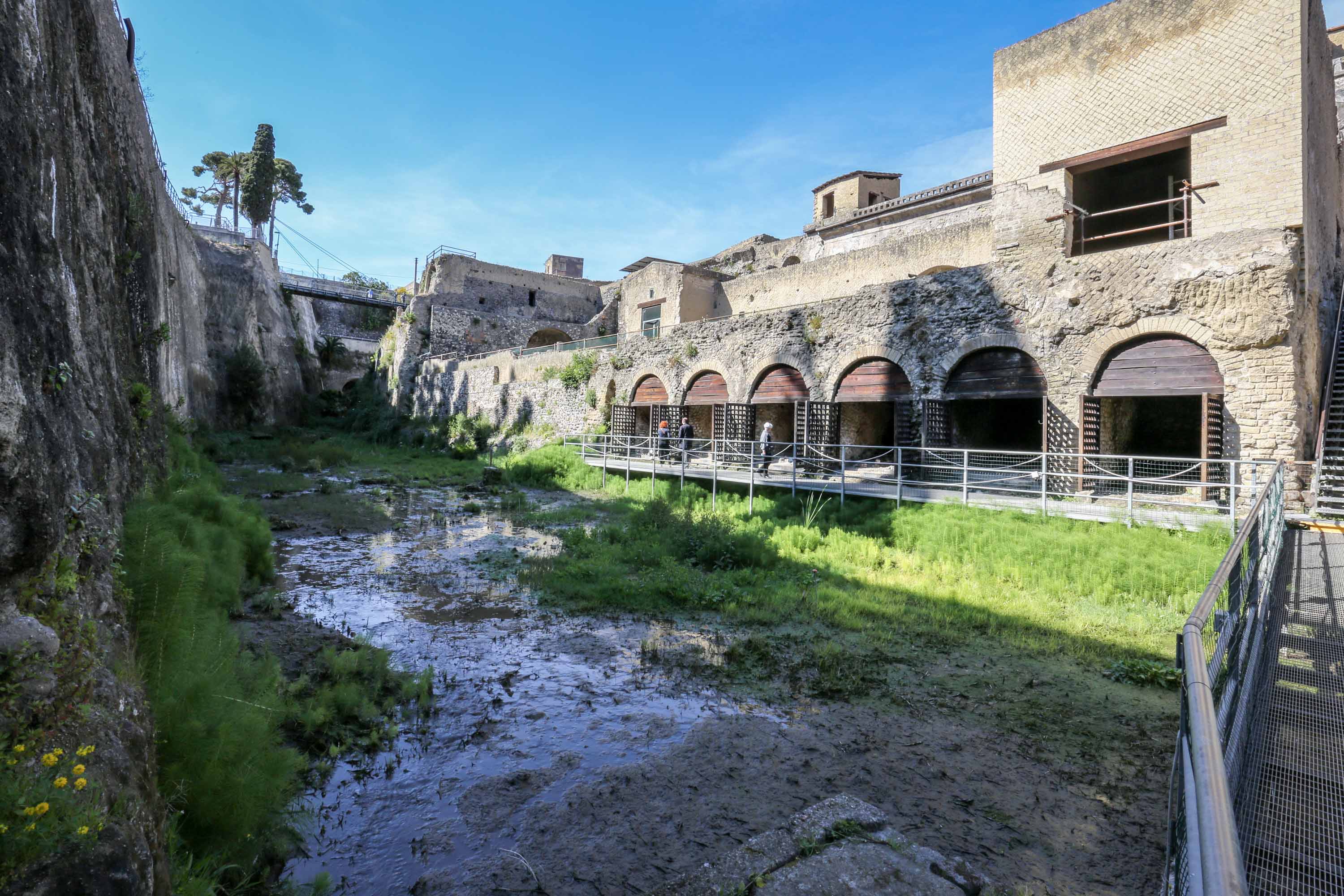 Früher reichte das Meer bis hier