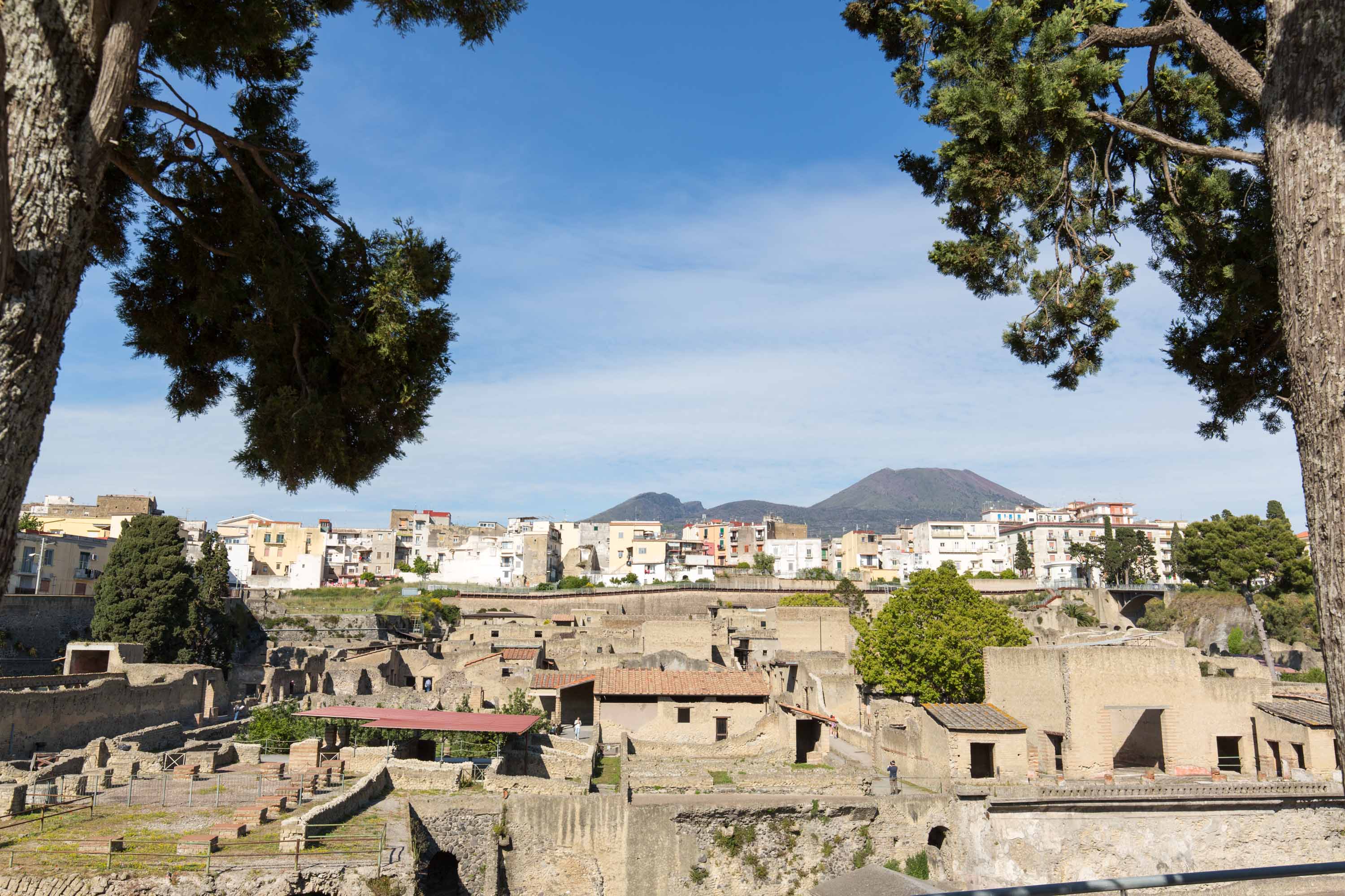 Im Sichtweite des Vesuvs