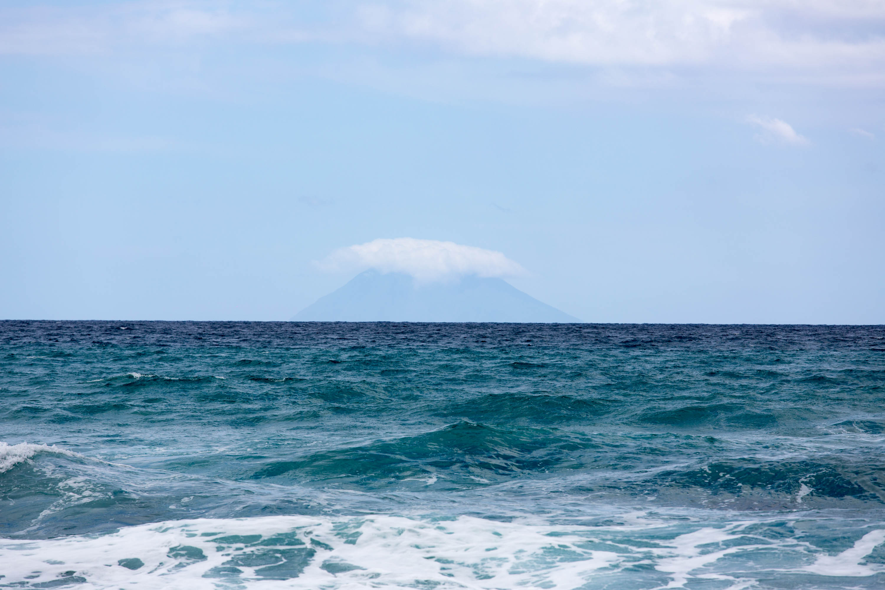 Stromboli, scheinbar ganz ruhig