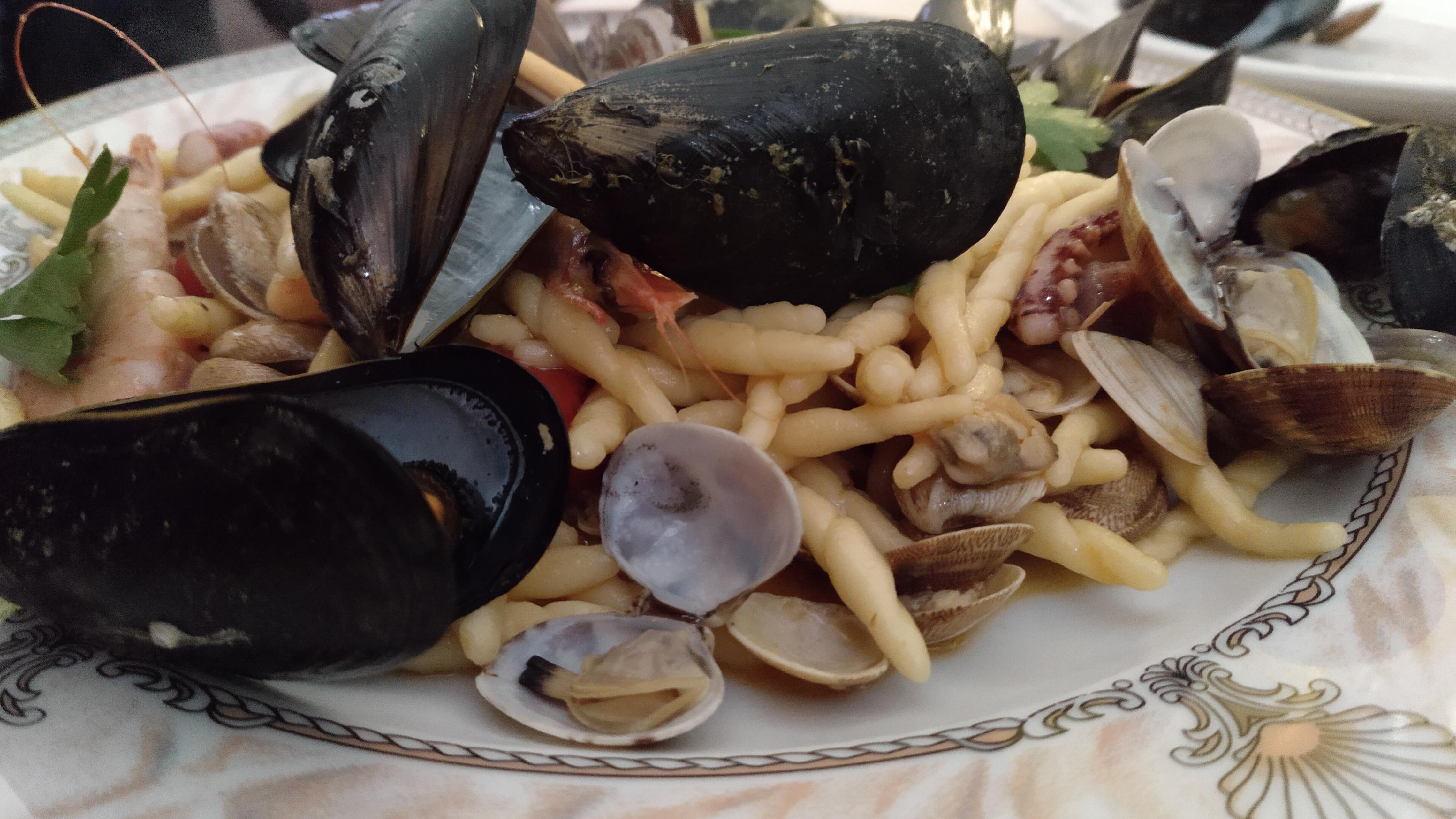 "Meeresfrüchte" - das habe ich auch mal probiert