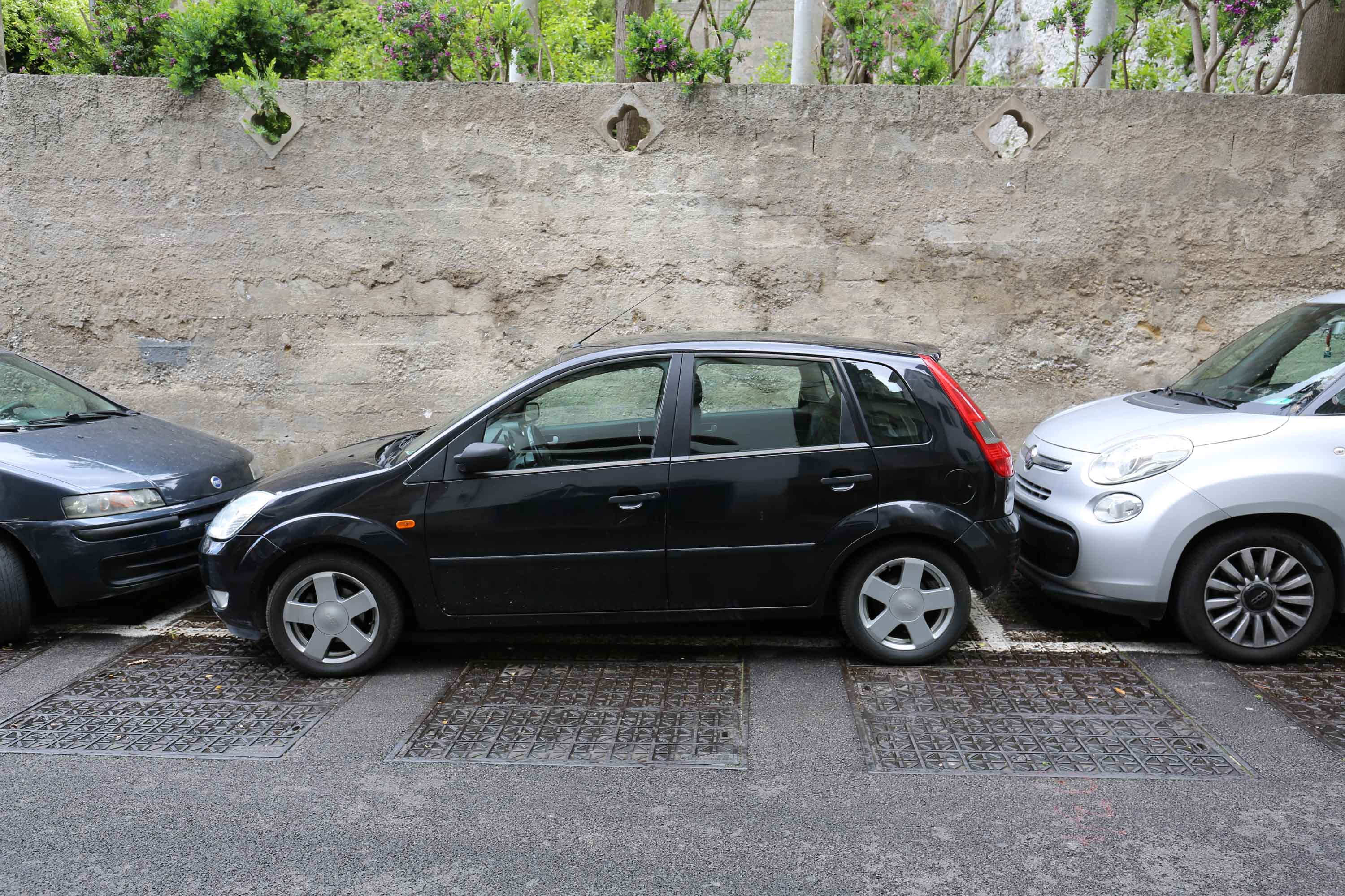 Wie parkt man da aus?