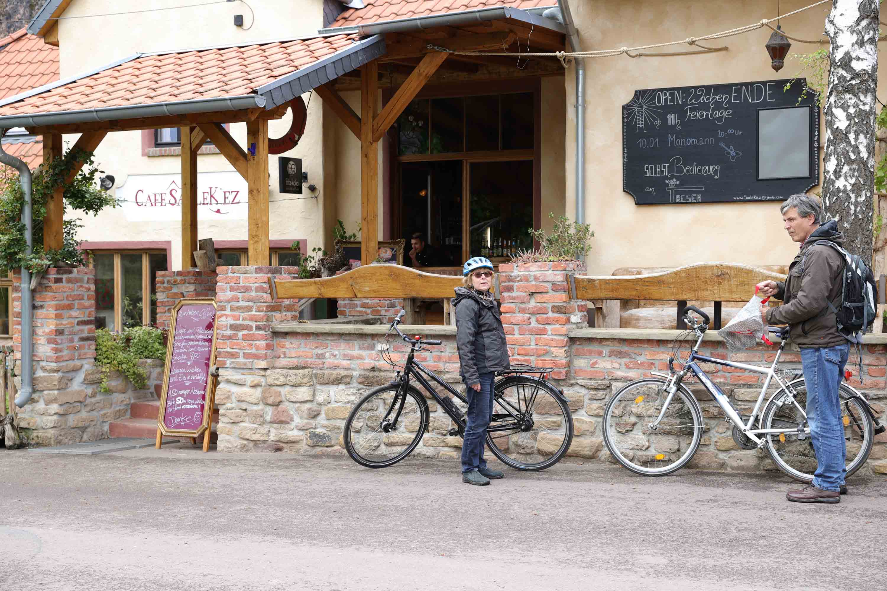 Saalekiez hat geöffnet!