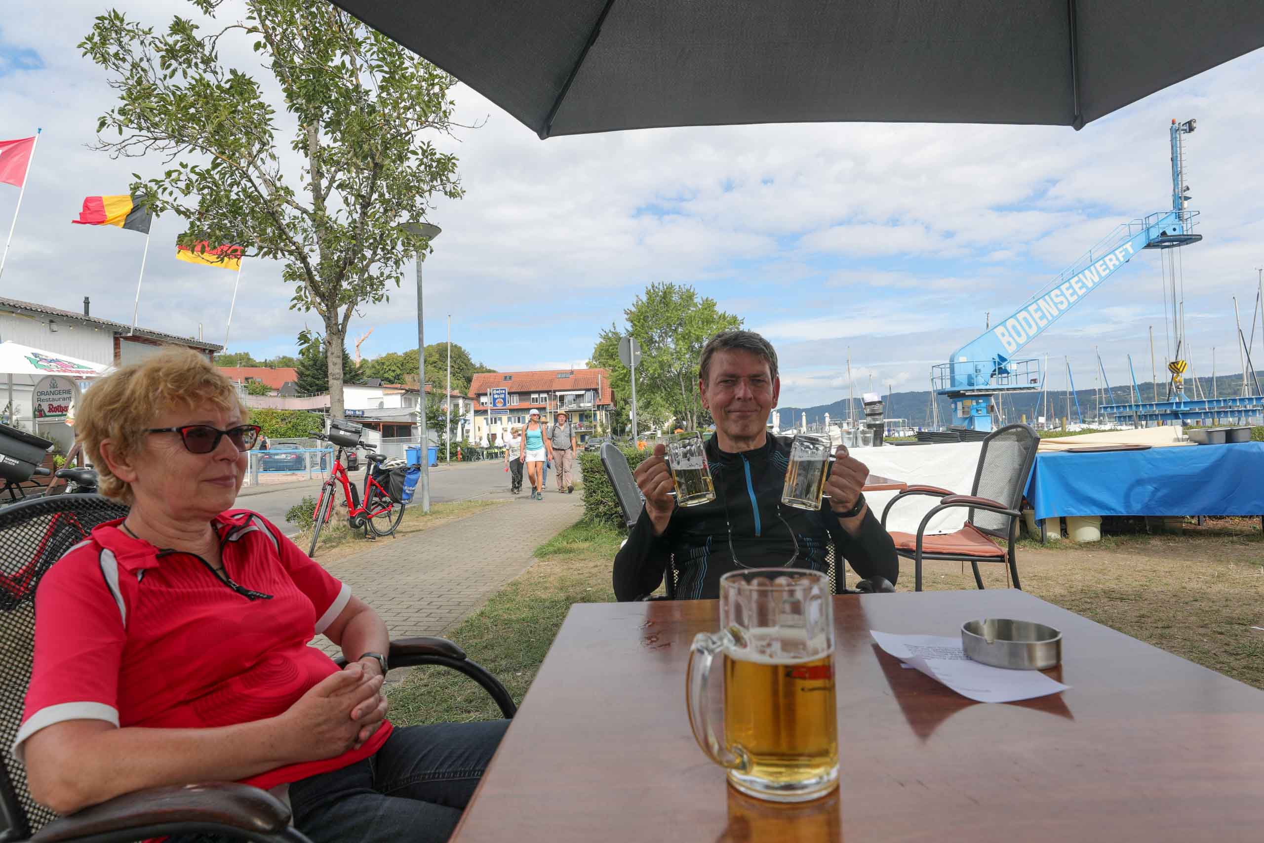 Leider haben wir die Fähre nicht erreicht