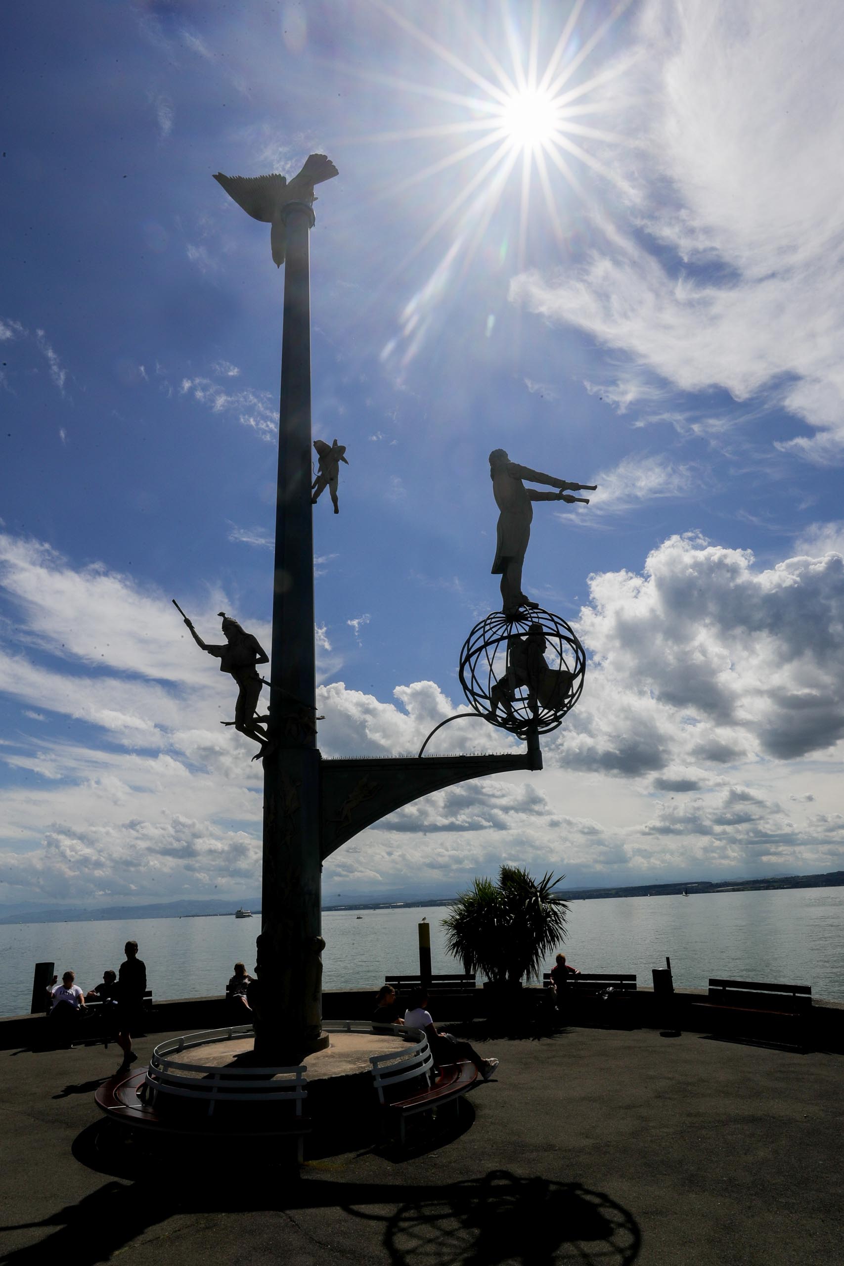 Magische Säule in Meersburg