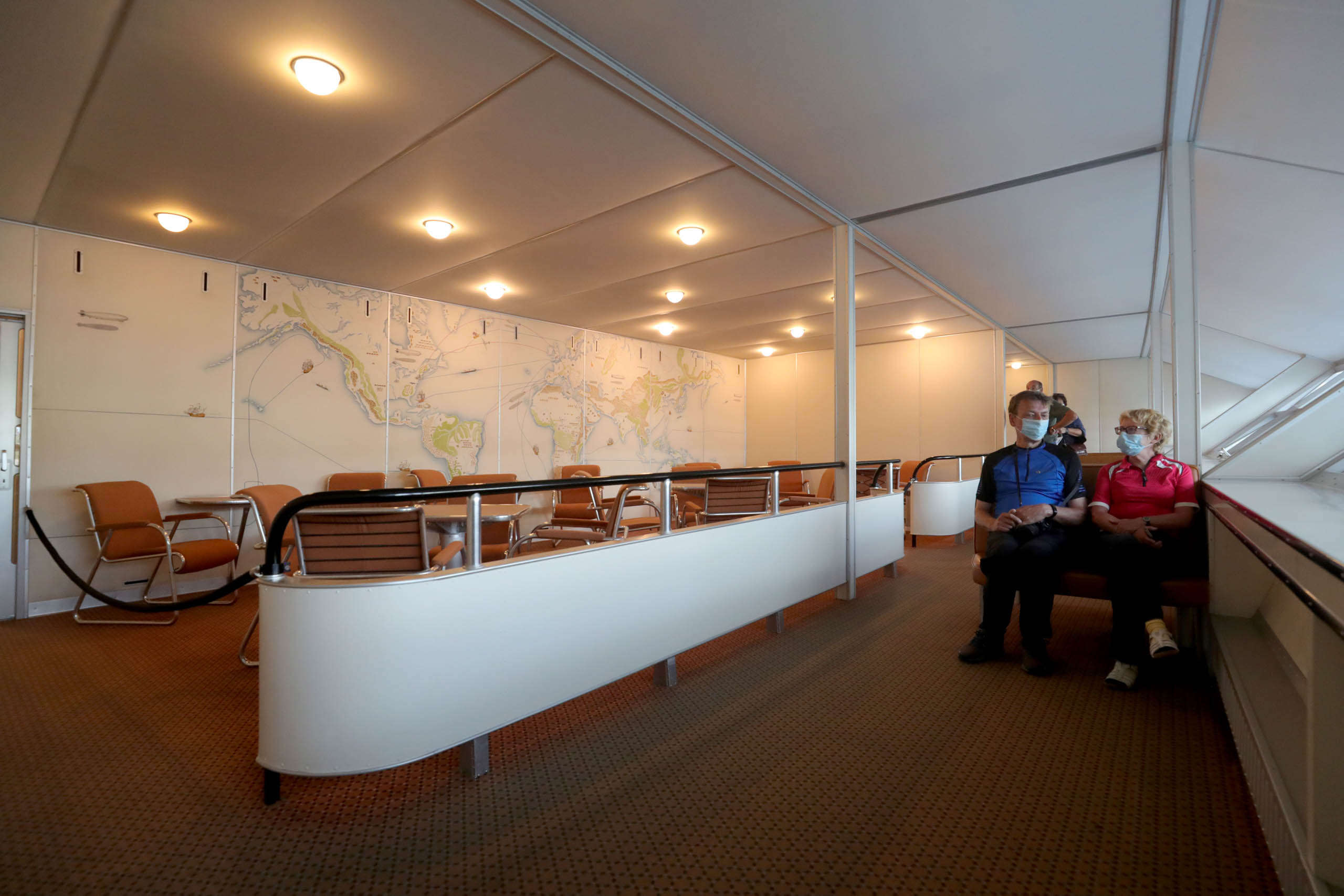 An Bord der LZ 129 Hindenburg