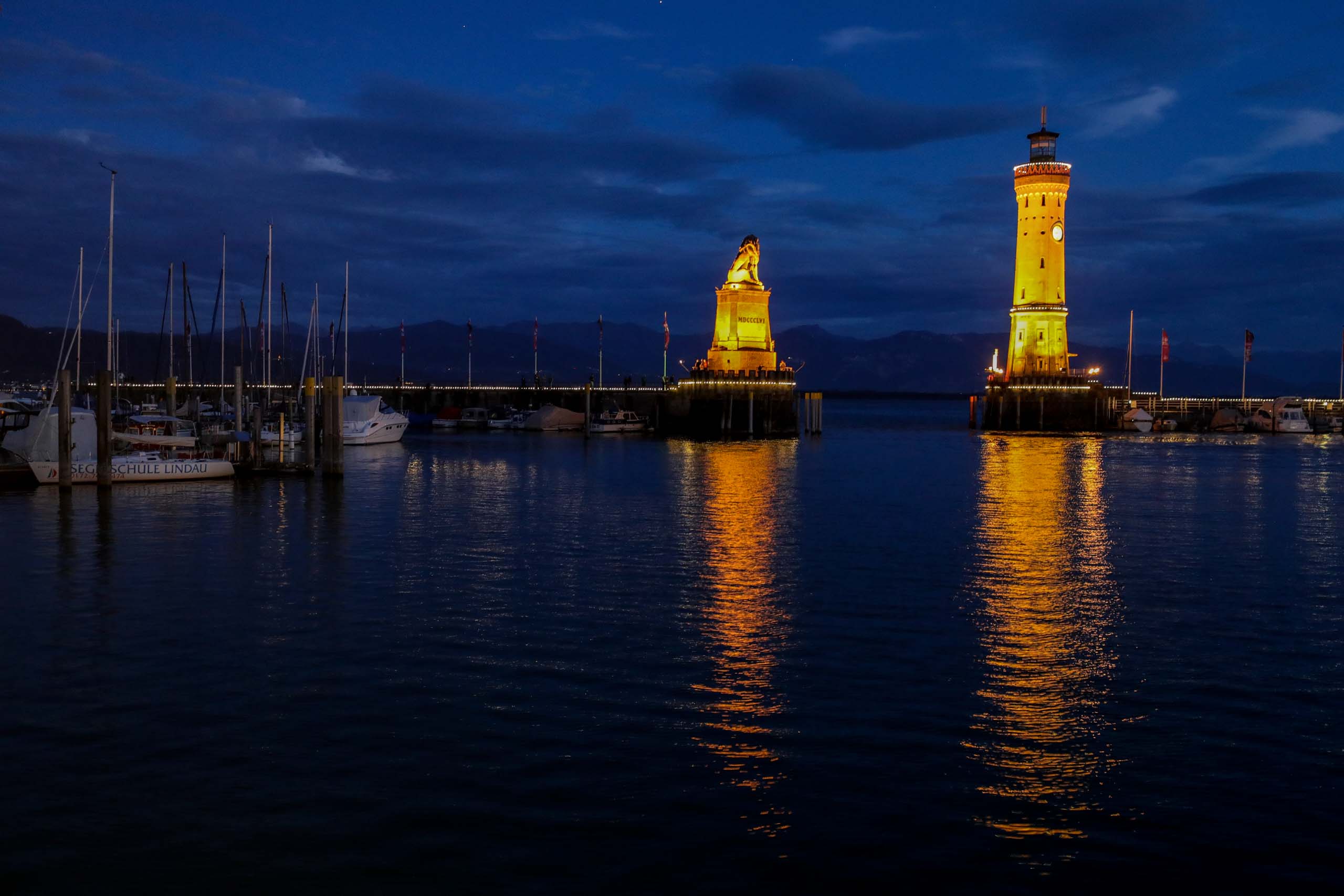 Die schönste Hafeneinfahrt am ganzen Bodensee