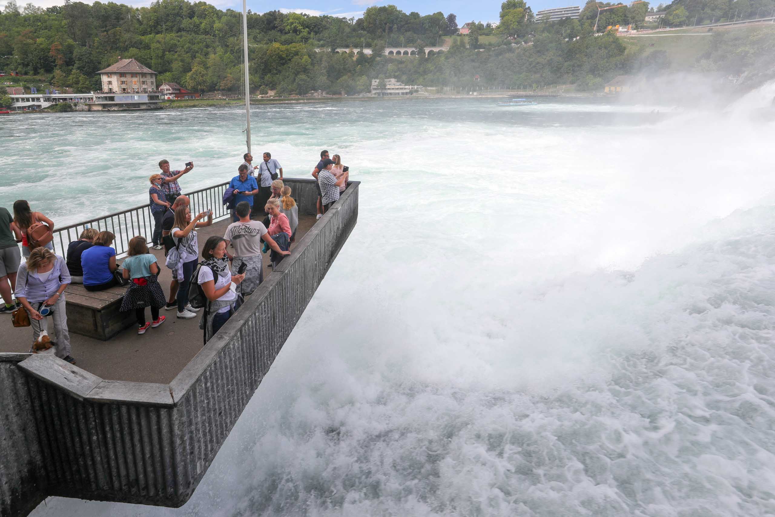 Diese Aussichten erfordrn heutzutage einen Obolus