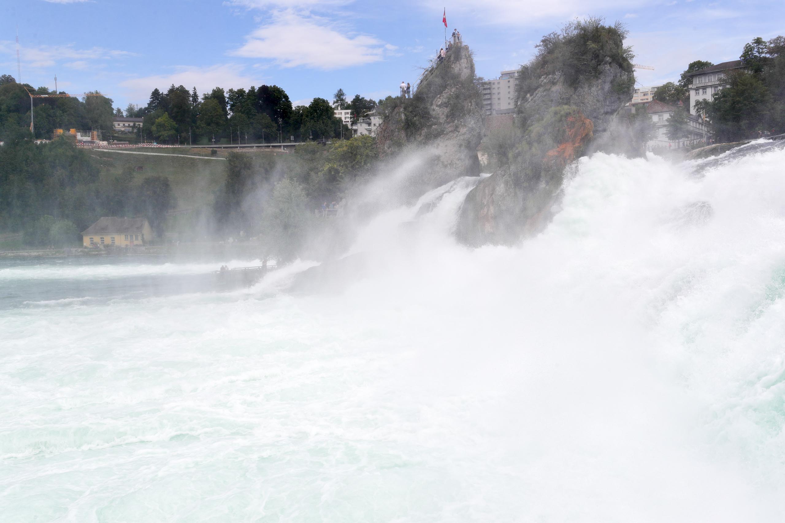 Rheinfall mit Rheinfelsen