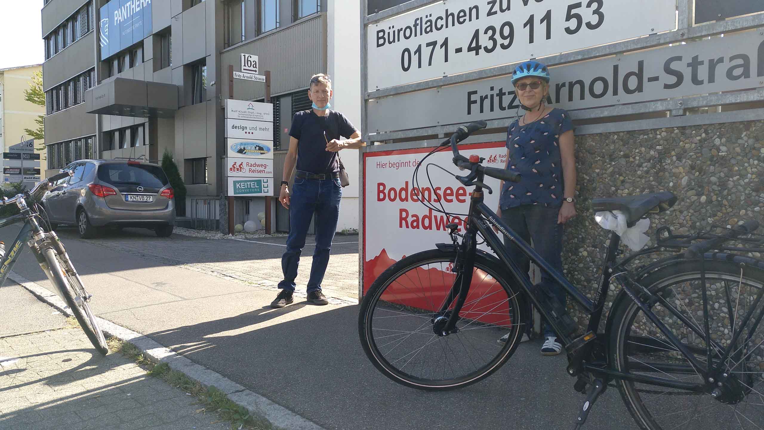 Als Stammkunde erstmals an der Zentrale