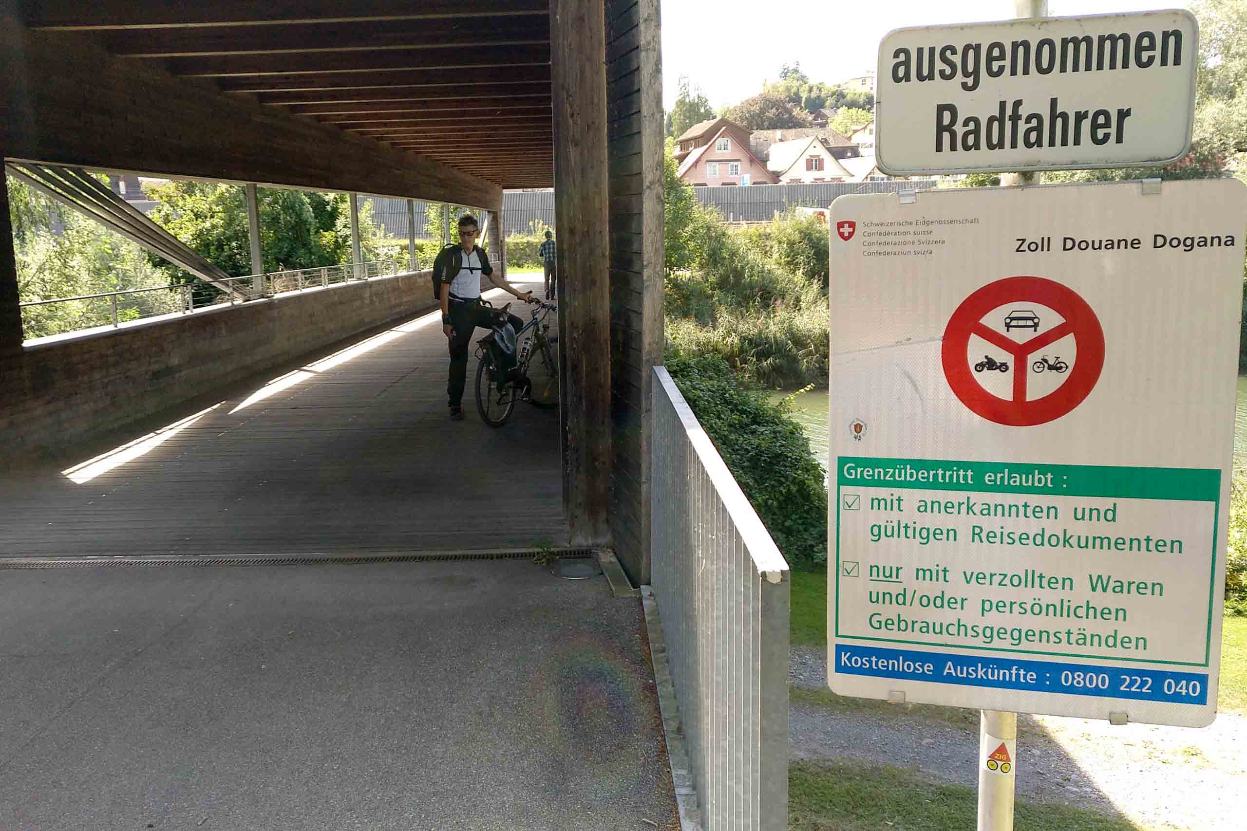 Und nun in die Schweiz