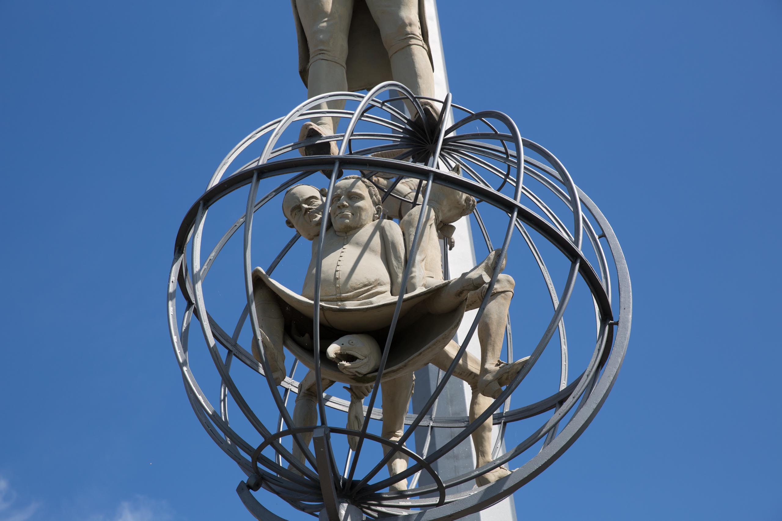 Magische Säule in Meersburg