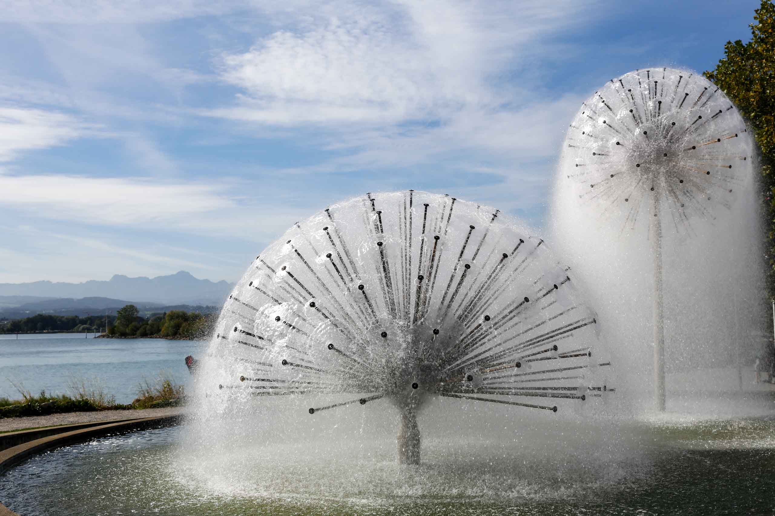 Pusteblumen-Brunnen bzw.