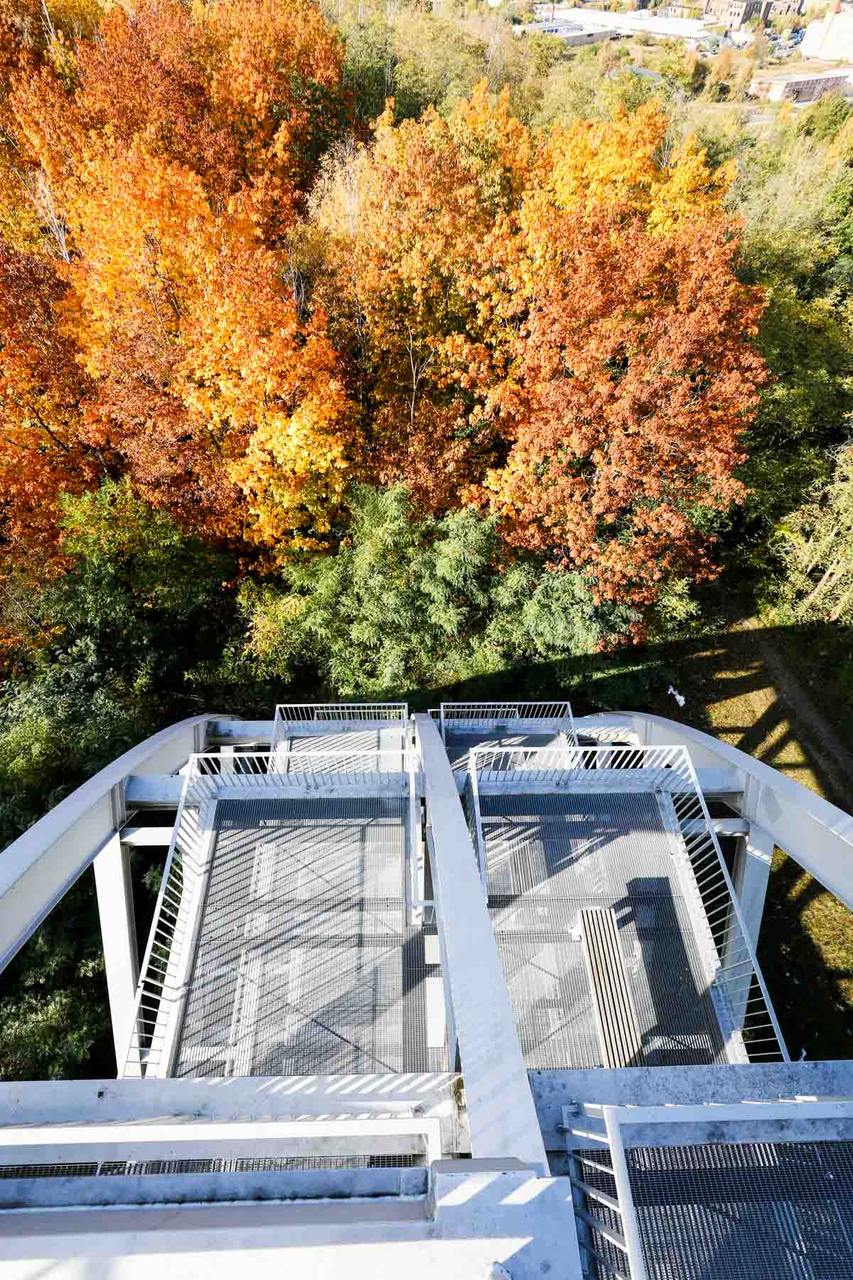 Auf jeder Ebene ein Balkon