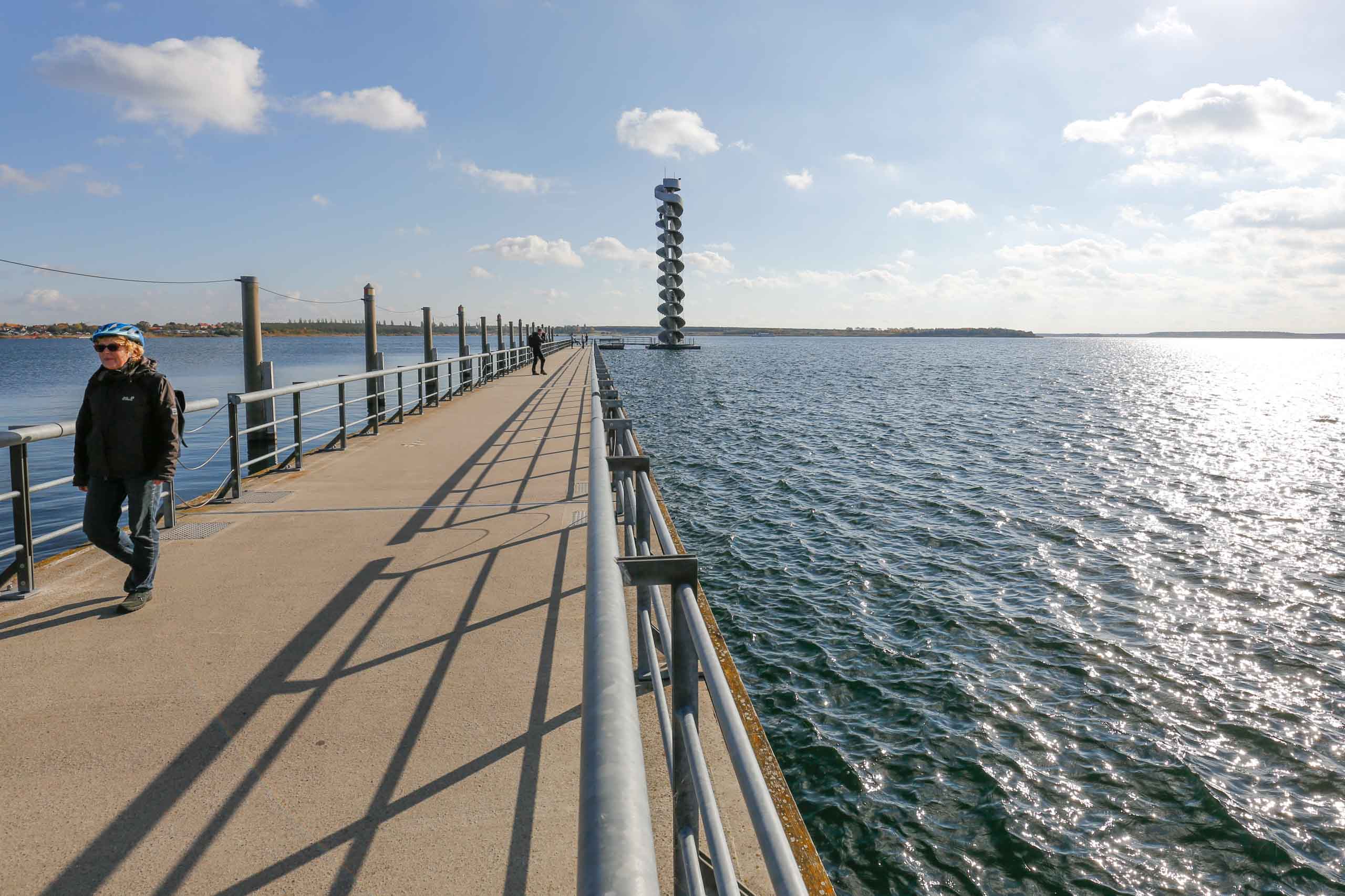 Die alte Seebrücke bestand aus Stahl und Holz.