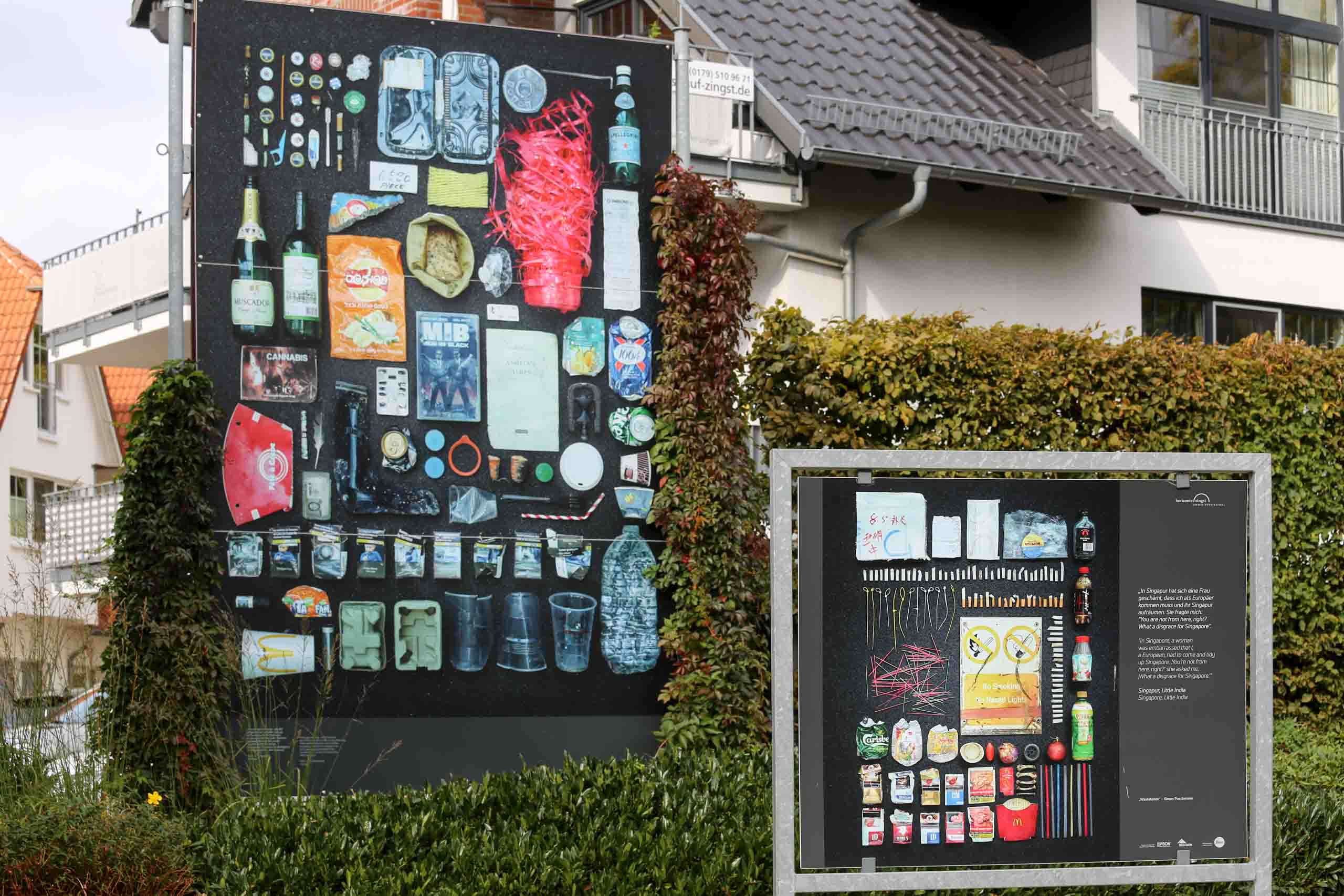 Portraits der Fundorte, die Konsummuster widerspiegeln.