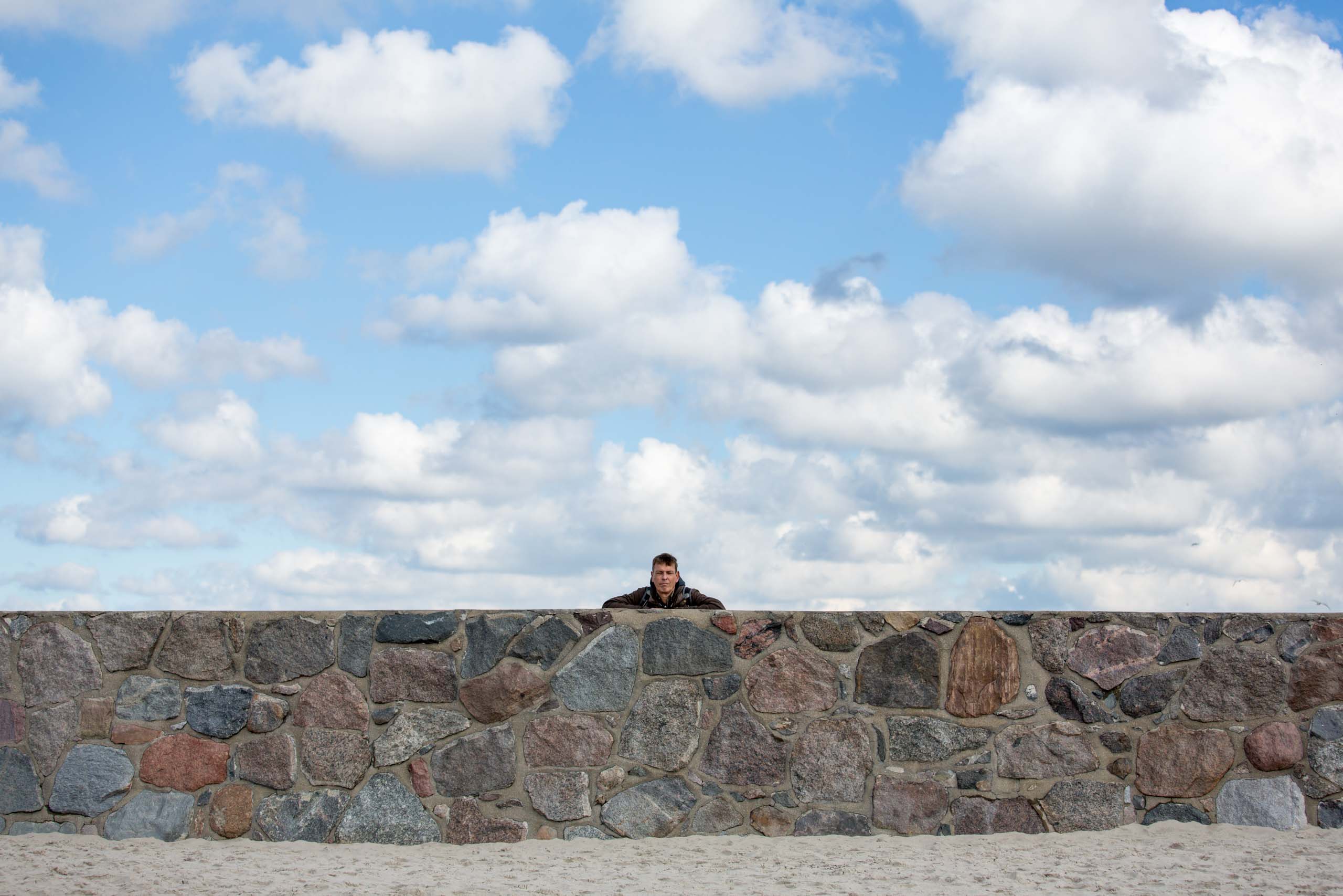 Kritischer Blick, ob das Foto ws wird?